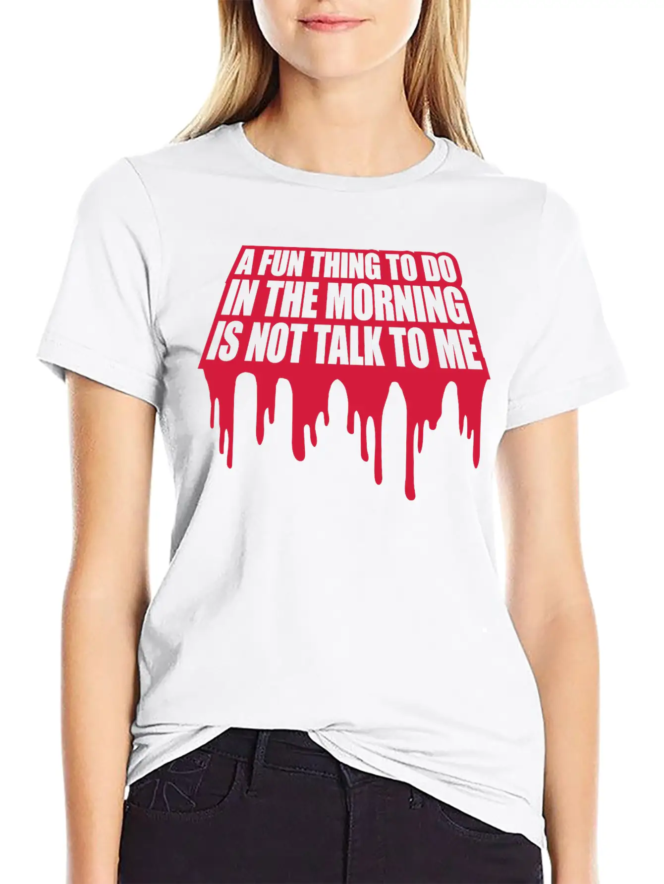 Not Talk To Me Stylish Everyday T-Shirt – Unisex Basic Cotton Tee