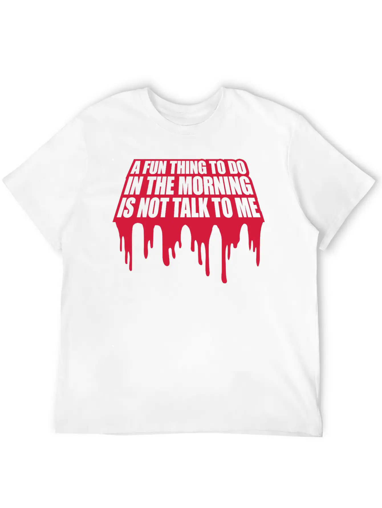 Not Talk To Me Stylish Everyday T-Shirt – Unisex Basic Cotton Tee