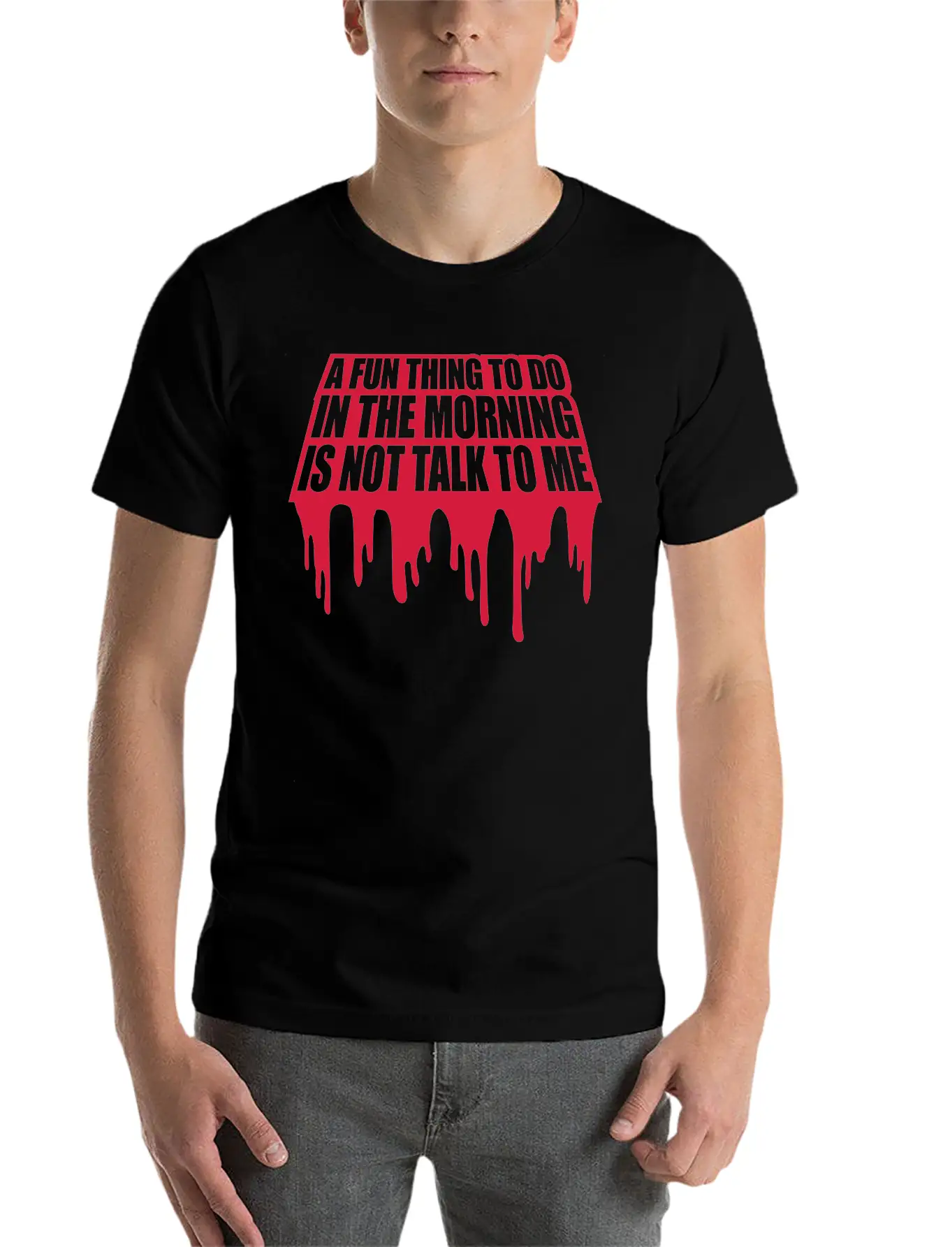 Not Talk To Me Stylish Everyday T-Shirt – Unisex Basic Cotton Tee