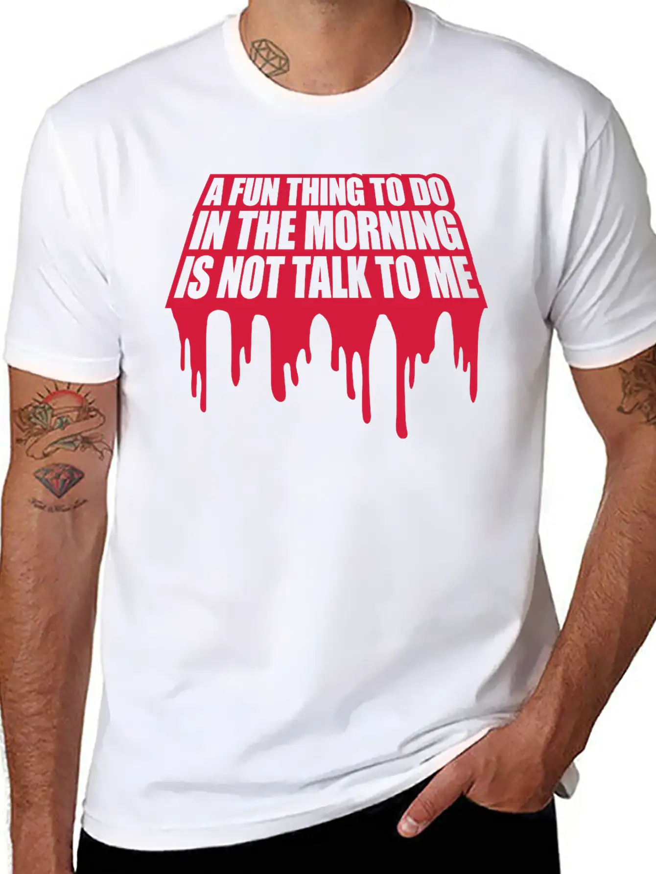 Not Talk To Me Stylish Everyday T-Shirt – Unisex Basic Cotton Tee