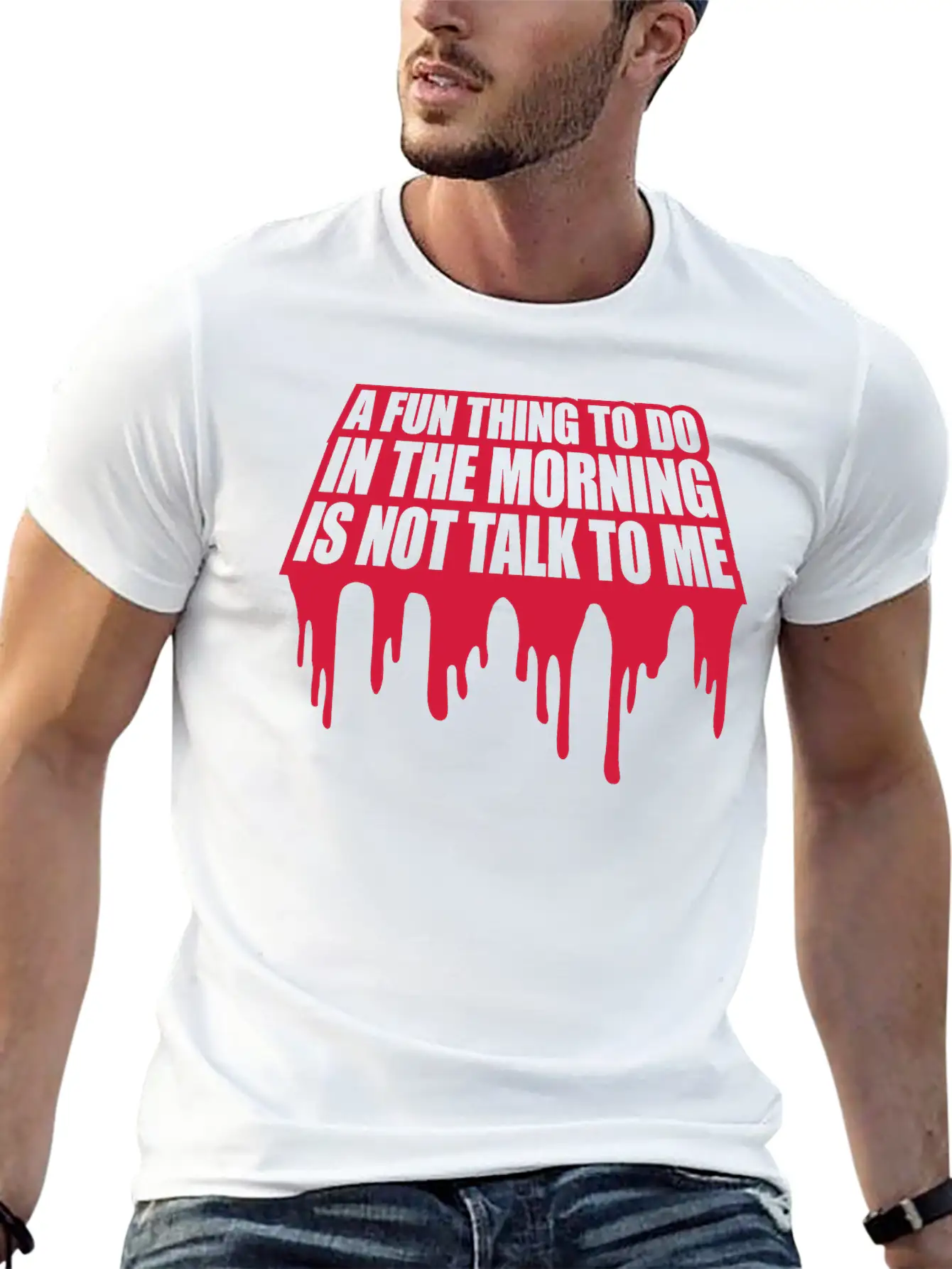 Not Talk To Me Stylish Everyday T-Shirt – Unisex Basic Cotton Tee