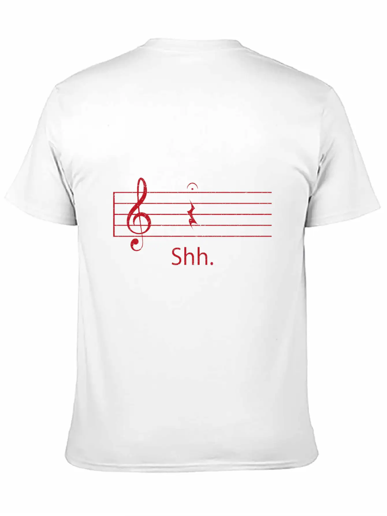 Notes Guitar Music Gift Unisex Short Sleeve Soft Cotton T-Shirt – Casual Everyday Wear
