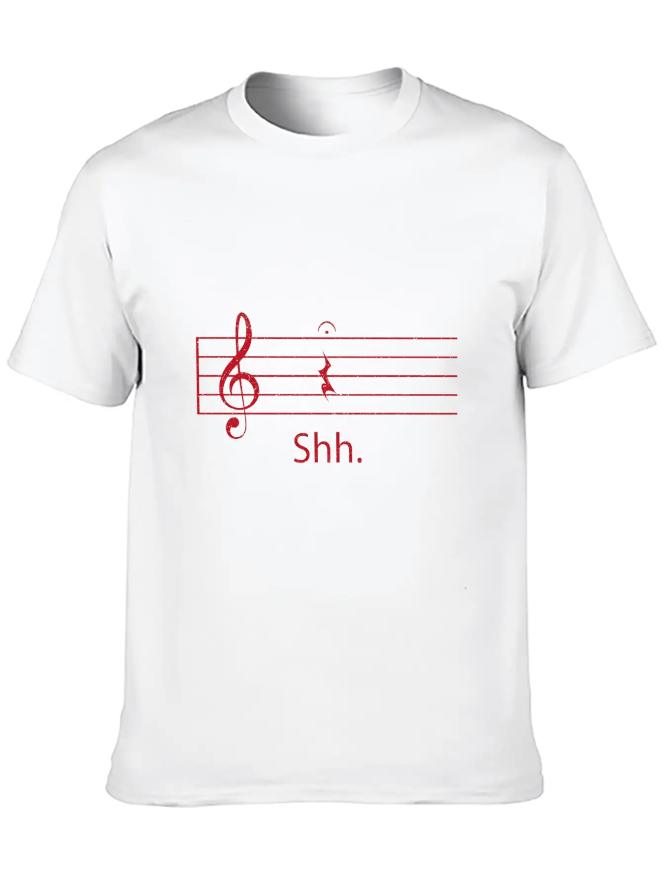 Notes Guitar Music Gift Unisex Short Sleeve Soft Cotton T-Shirt – Casual Everyday Wear