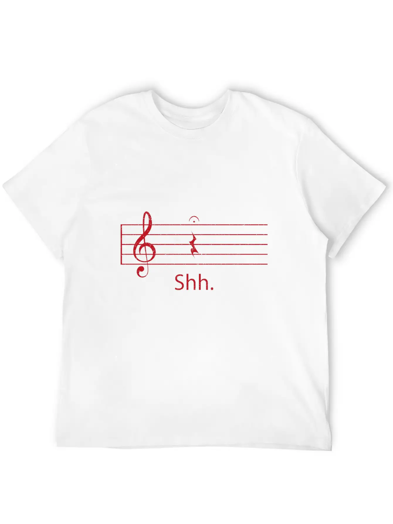 Notes Guitar Music Gift Unisex Short Sleeve Soft Cotton T-Shirt – Casual Everyday Wear