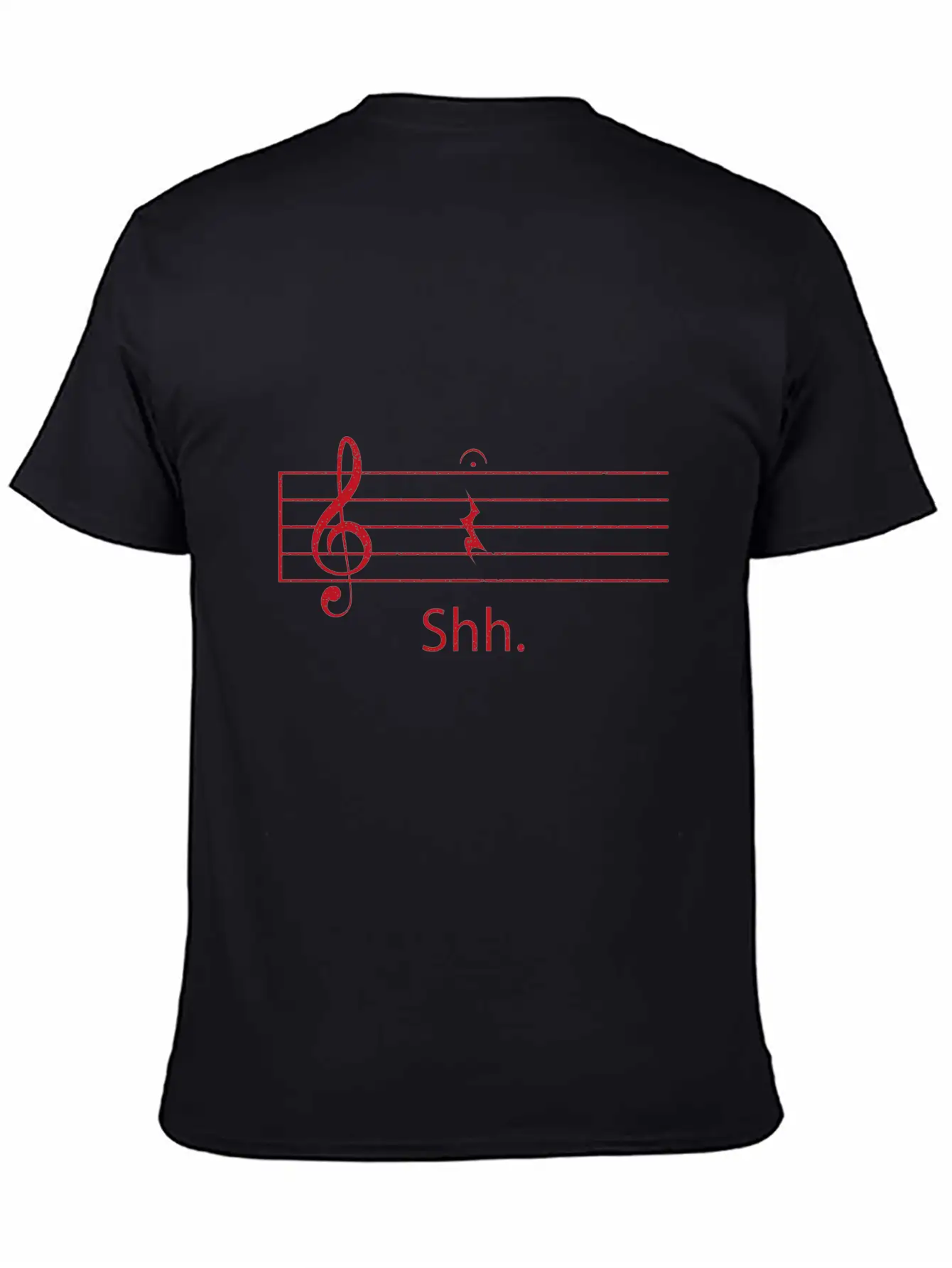 Notes Guitar Music Gift Unisex Short Sleeve Soft Cotton T-Shirt – Casual Everyday Wear
