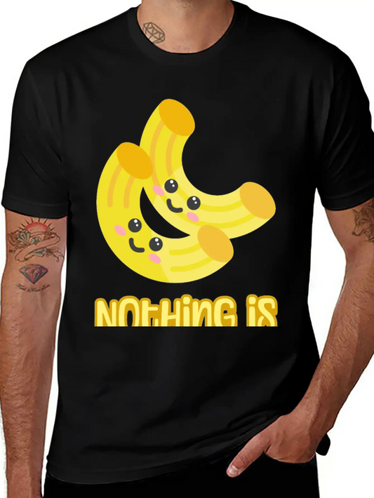 Nothing Is Im-pasta-ble! Cute And Punny Pasta Cart Comfortable Minimalist Graphic Tee – Summer Style Essential