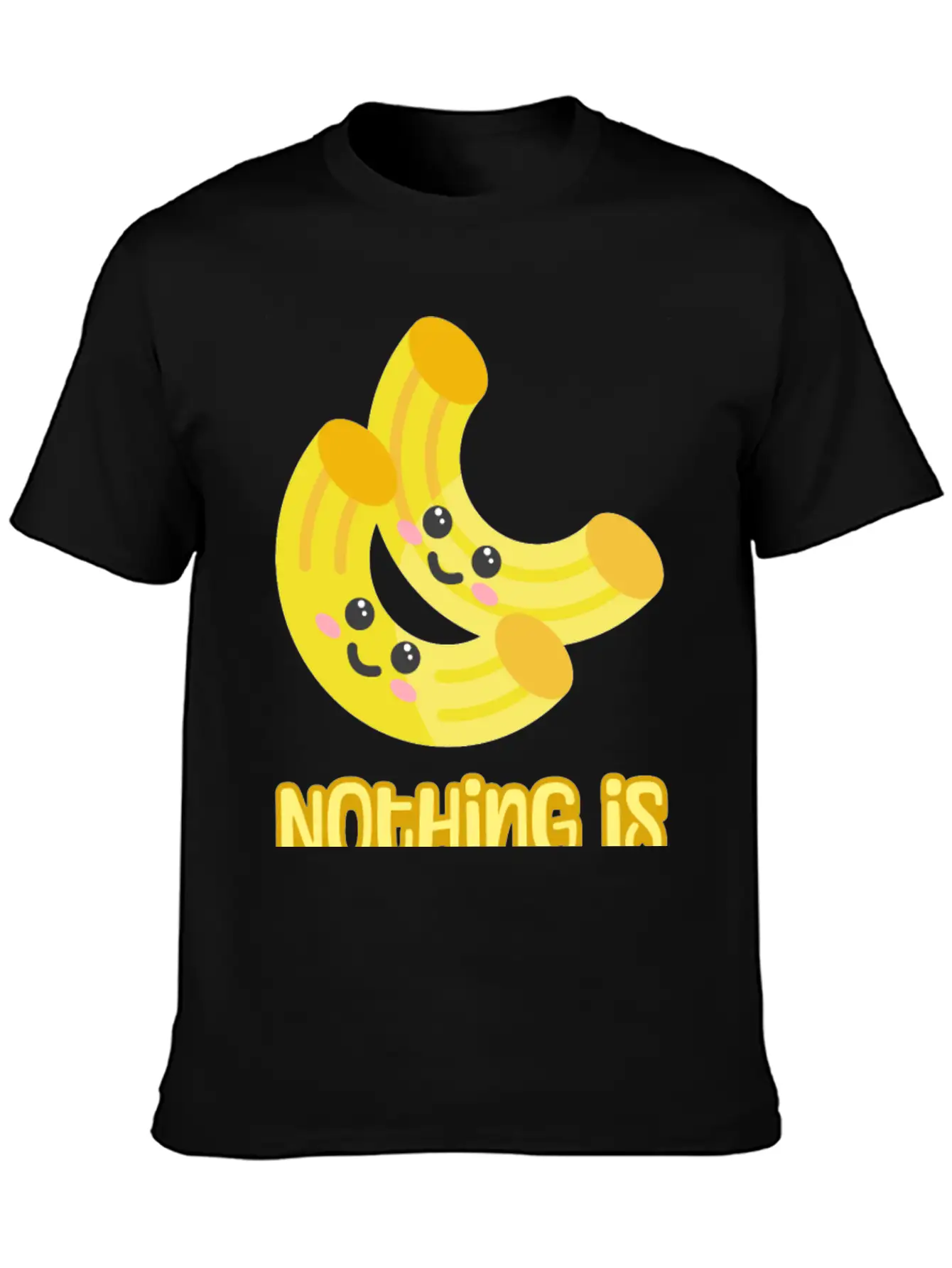 Nothing Is Im-pasta-ble! Cute And Punny Pasta Cart Comfortable Minimalist Graphic Tee – Summer Style Essential