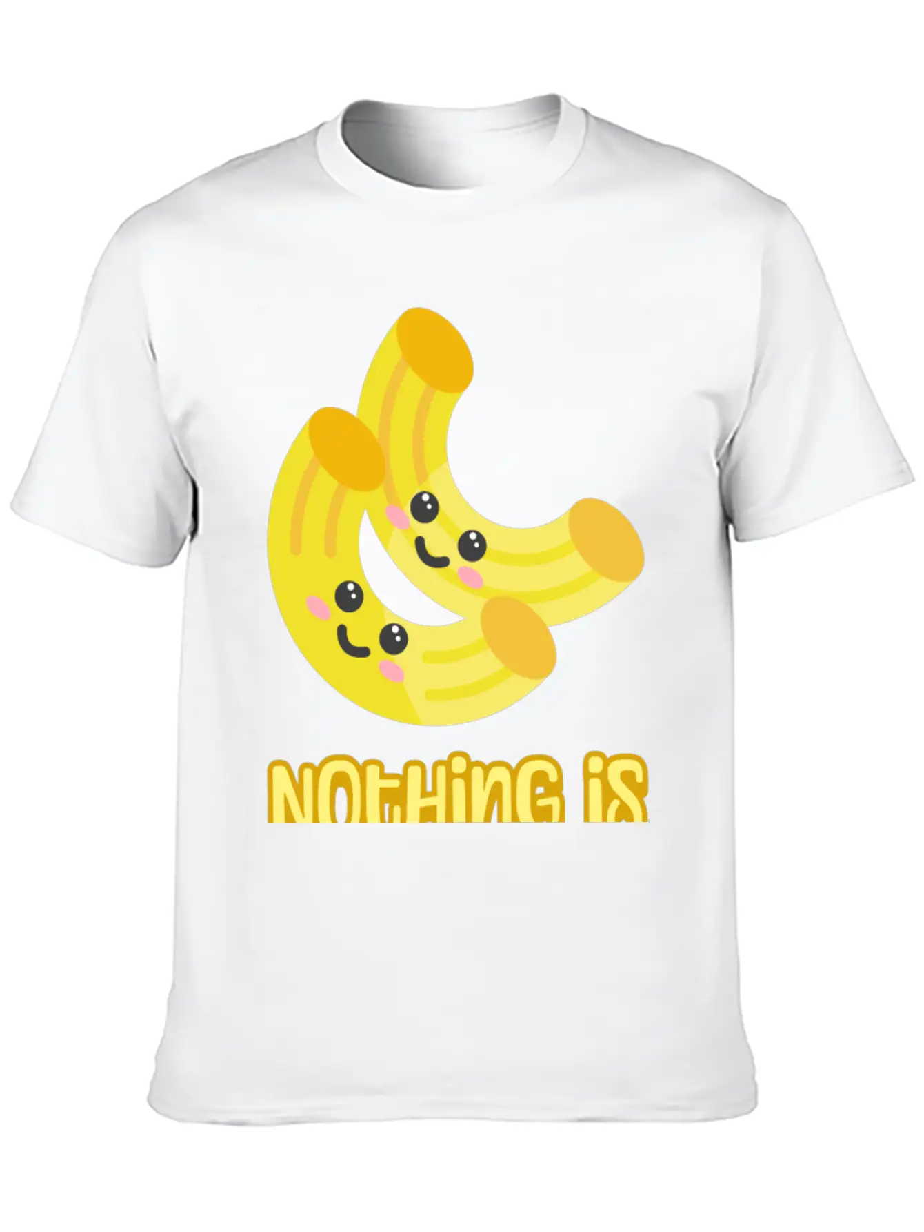 Nothing Is Im-pasta-ble! Cute And Punny Pasta Cart Comfortable Minimalist Graphic Tee – Summer Style Essential