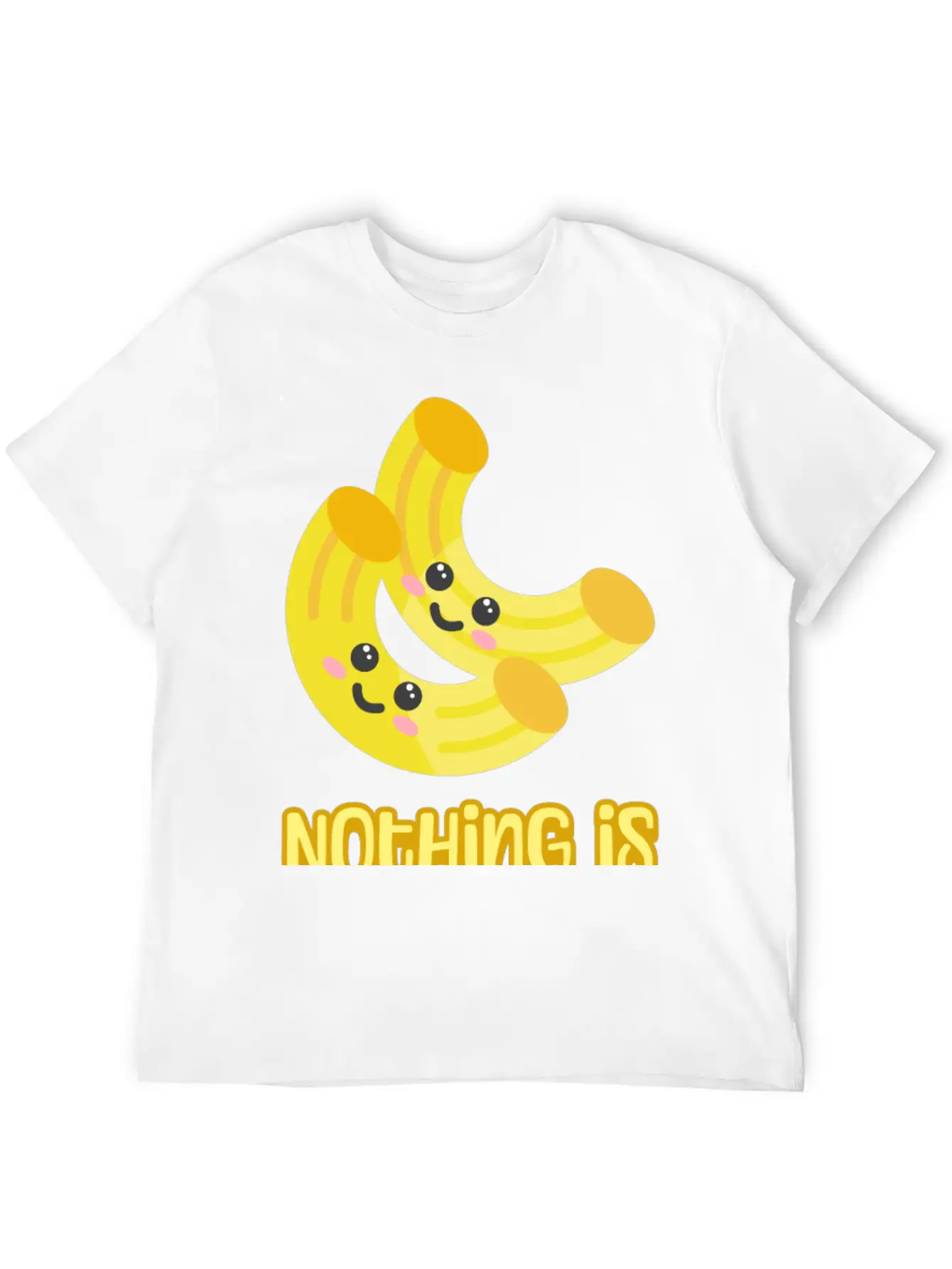 Nothing Is Im-pasta-ble! Cute And Punny Pasta Cart Comfortable Minimalist Graphic Tee – Summer Style Essential
