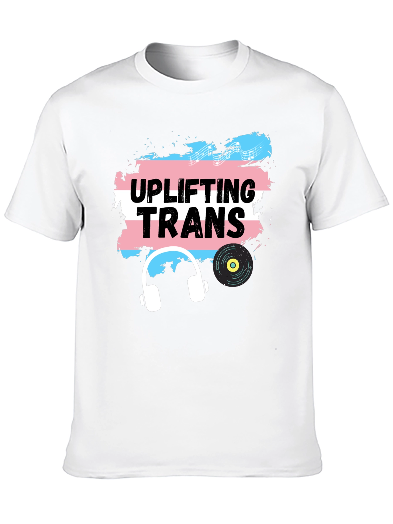 Uplifting Trans T-Shirt - Music & Pride
