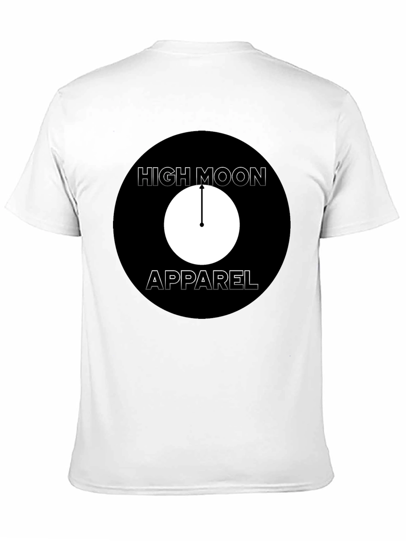 High Moon Apparel Black Graphic T-Shirt