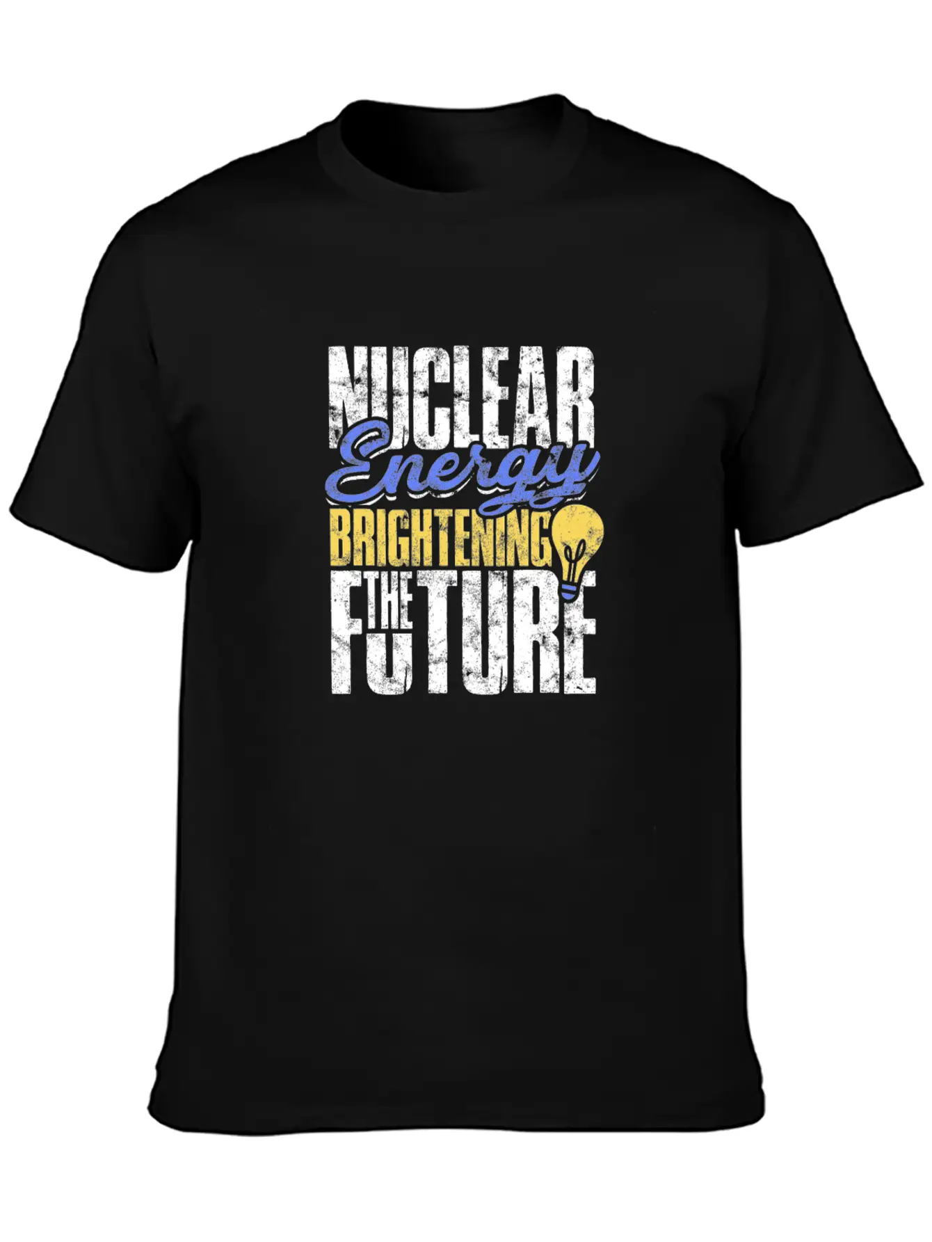 Nuclear Energy: Brightening The Future - Nuclear Essential Unisex Summer Tee – Soft Cotton Casual Fit