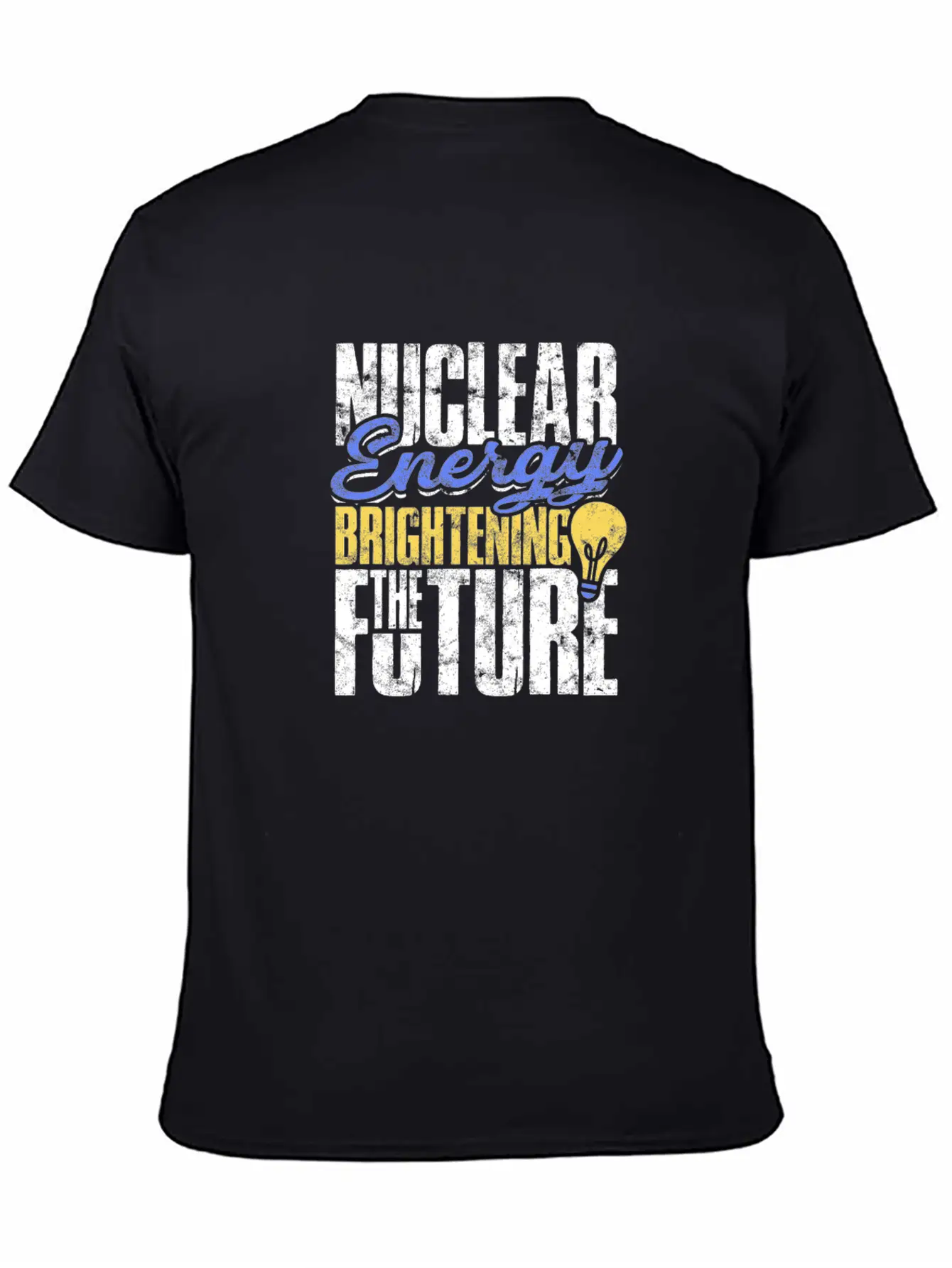 Nuclear Energy: Brightening The Future - Nuclear Essential Unisex Summer Tee – Soft Cotton Casual Fit