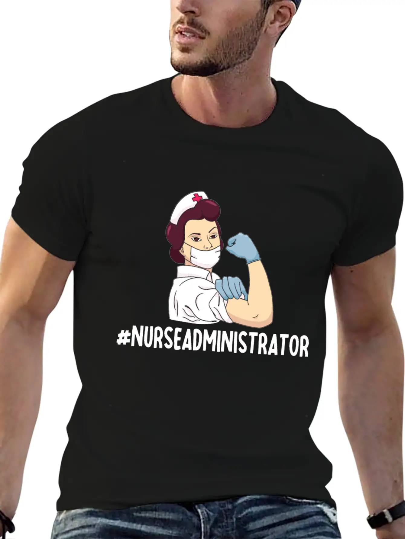 Nurse Administrator Apparel Nursing Stylish Everyday T-Shirt – Unisex Basic Cotton Tee