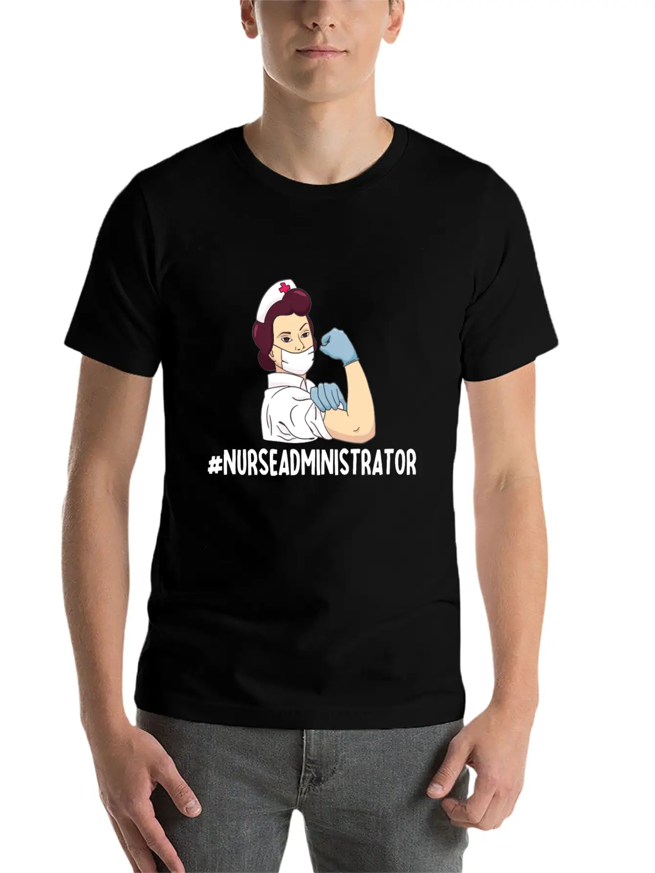 Nurse Administrator Apparel Nursing Stylish Everyday T-Shirt – Unisex Basic Cotton Tee
