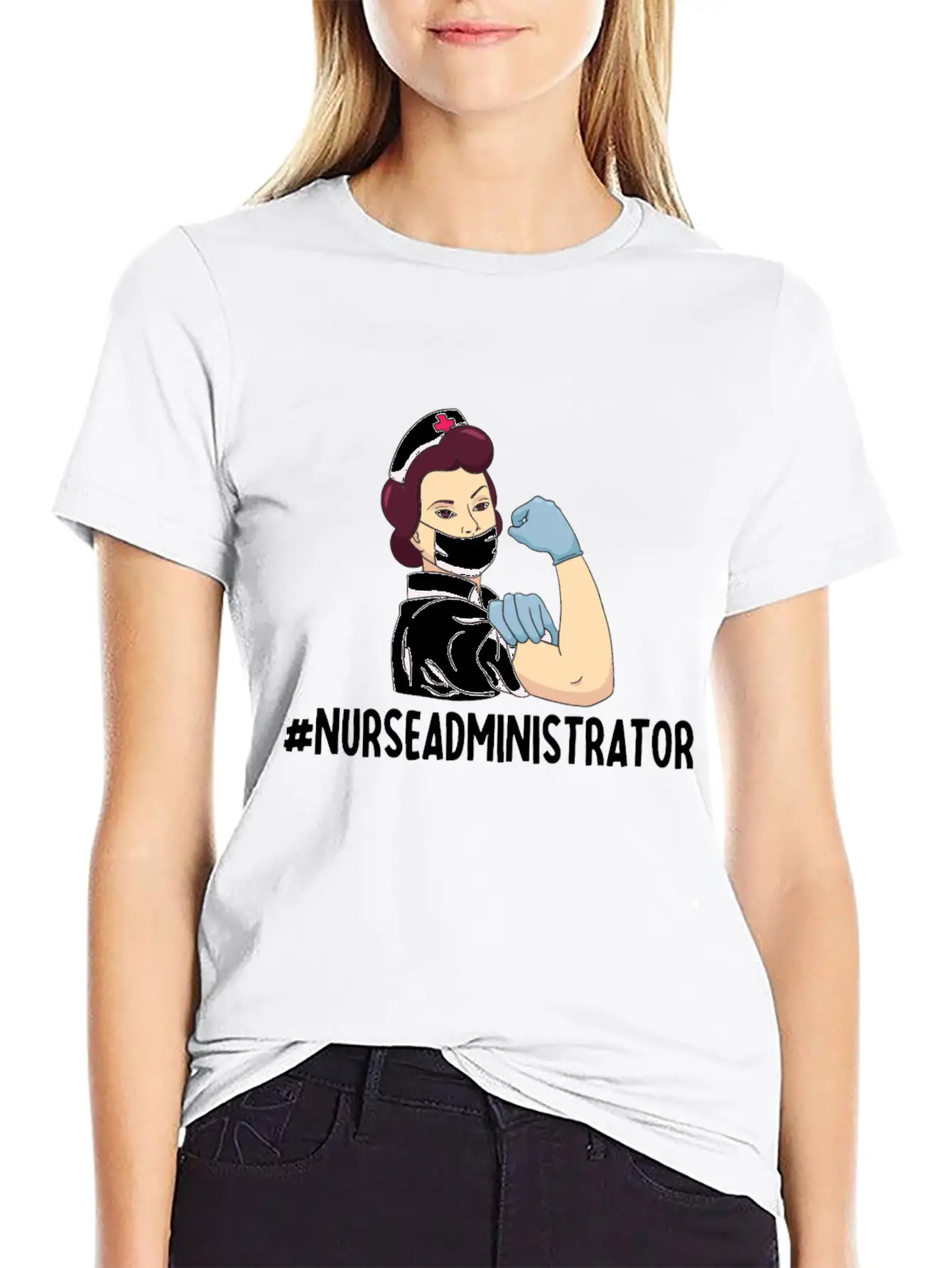 Nurse Administrator Apparel Nursing Stylish Everyday T-Shirt – Unisex Basic Cotton Tee