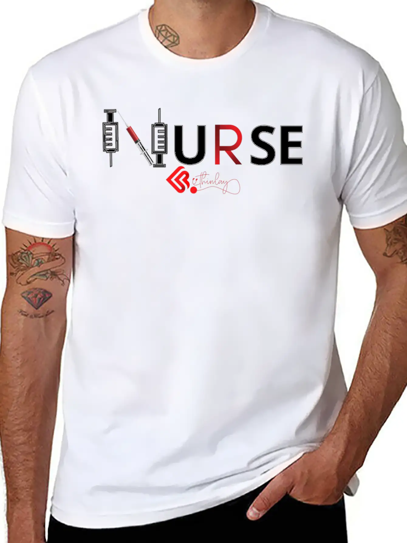 Nurse All Nurses In Nursing Official Comfortable Minimalist Graphic Tee – Summer Style Essential