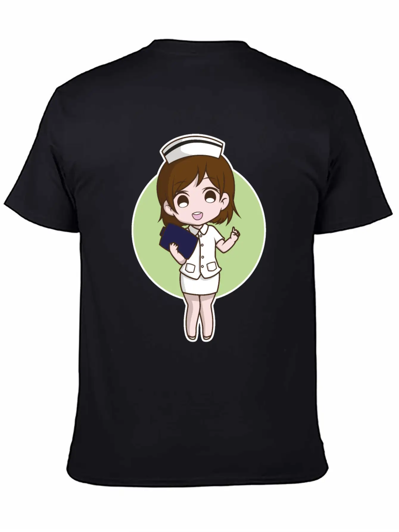 Nurse Cute Unisex Short Sleeve Soft Cotton T-Shirt – Casual Everyday Wear
