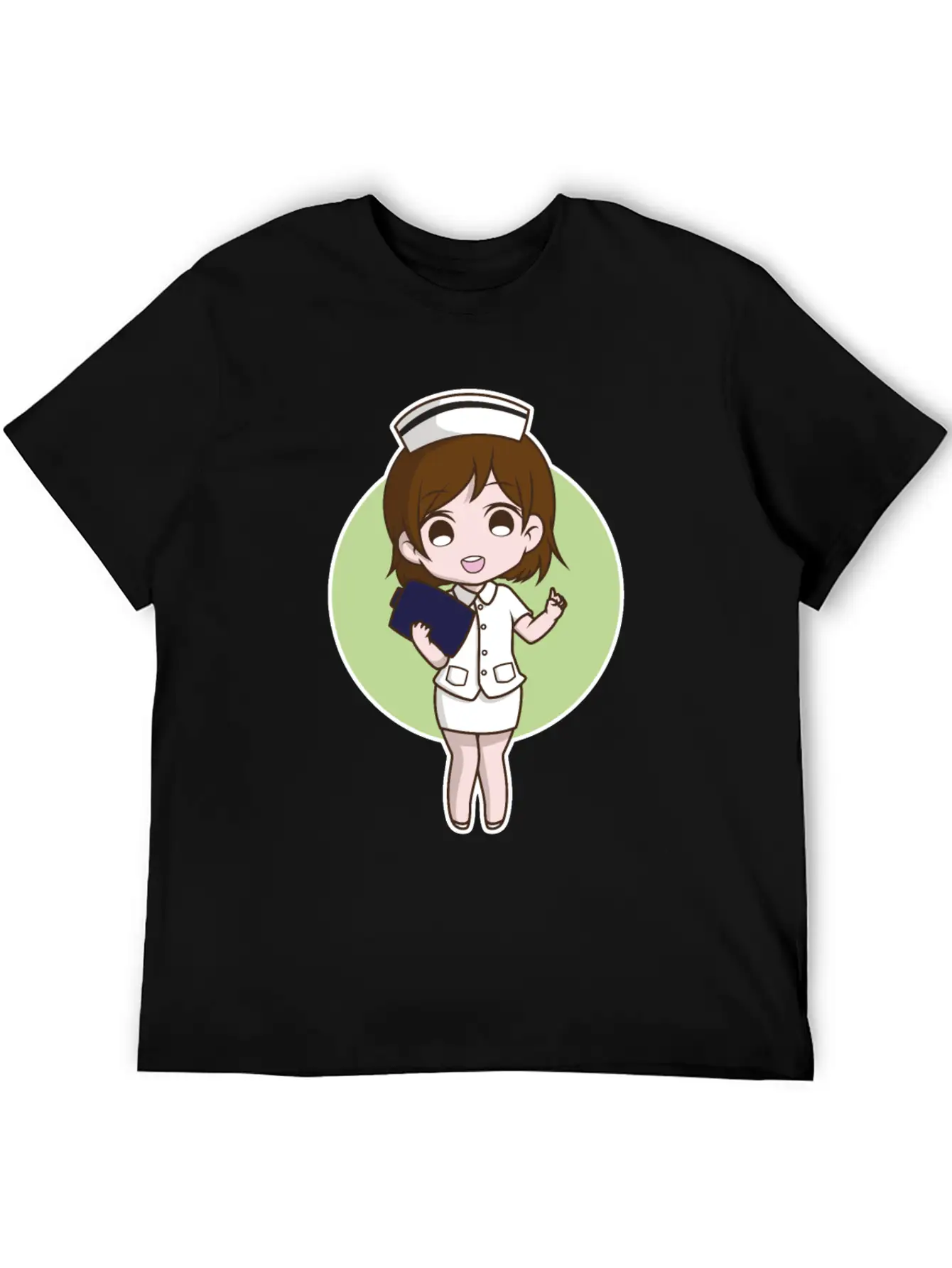 Nurse Cute Unisex Short Sleeve Soft Cotton T-Shirt – Casual Everyday Wear