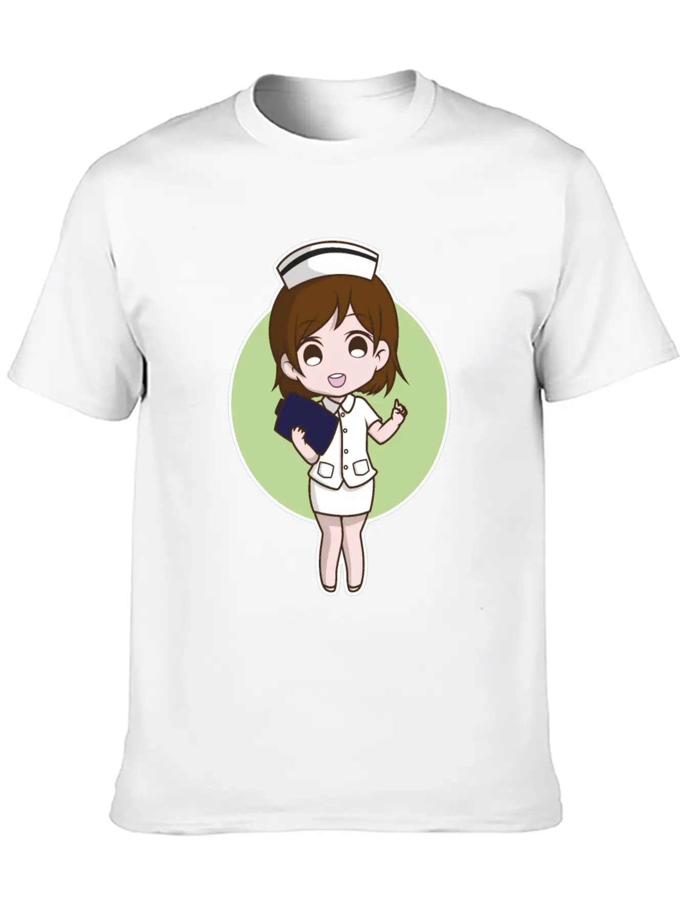 Nurse Cute Unisex Short Sleeve Soft Cotton T-Shirt – Casual Everyday Wear