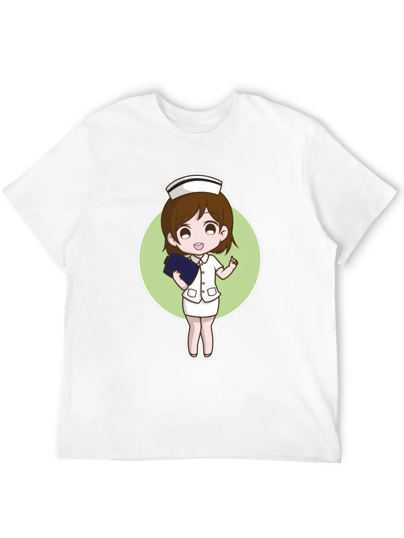 Nurse Cute Unisex Short Sleeve Soft Cotton T-Shirt – Casual Everyday Wear