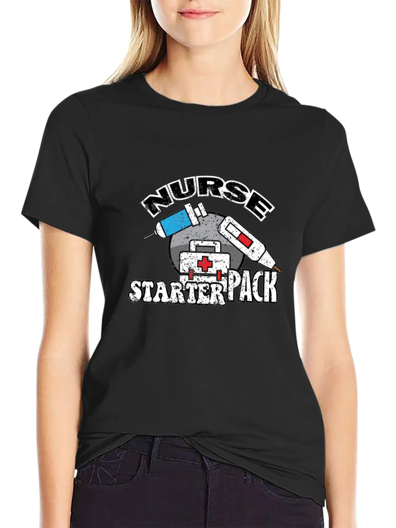 Nurse Medicin Profession Occupation Job Essential Unisex Summer Tee – Soft Cotton Casual Fit