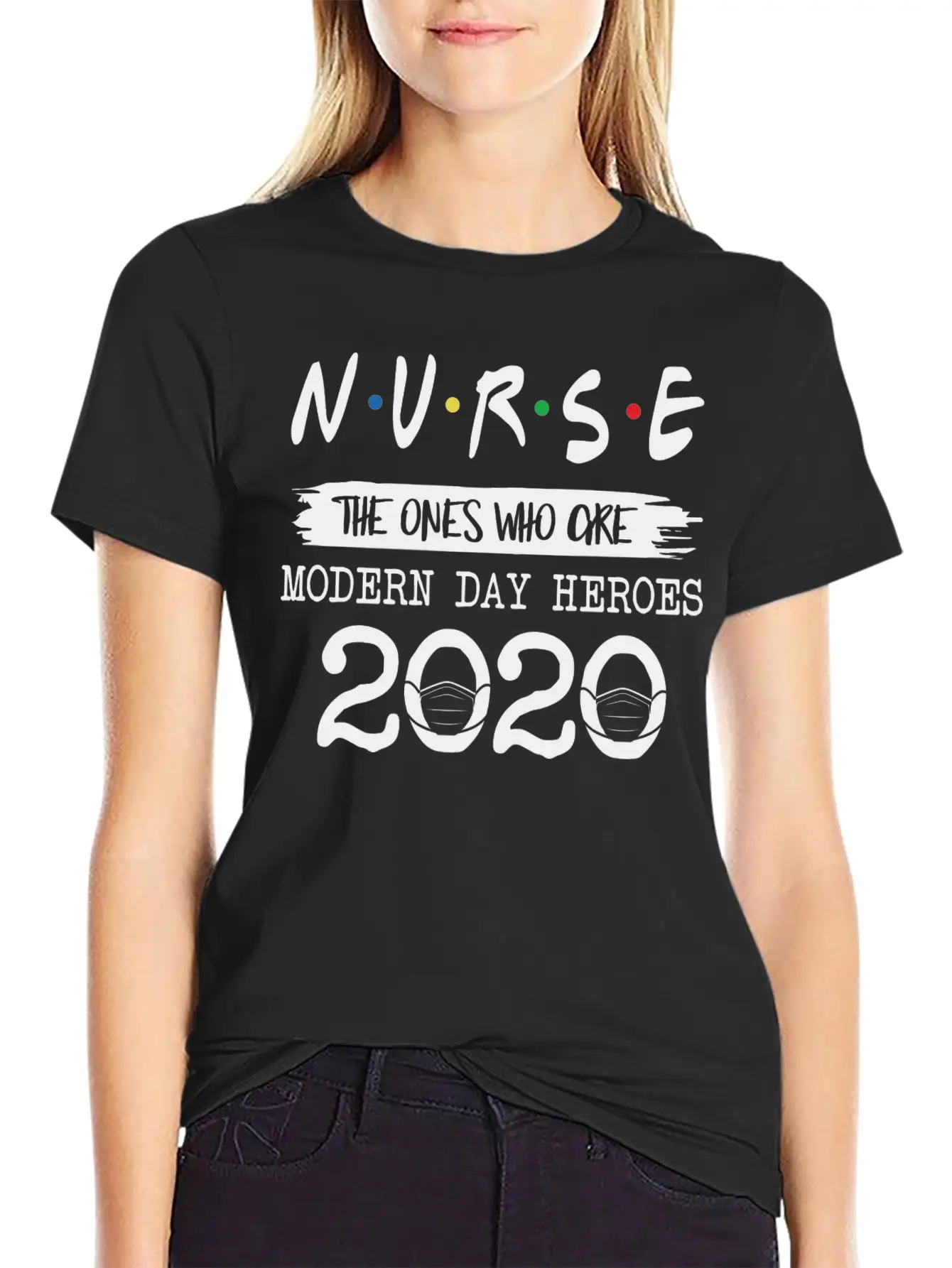 Nurse Modern Day Heroes 2020 Basic Graphic T-Shirt – Daily Comfort In Soft Cotton