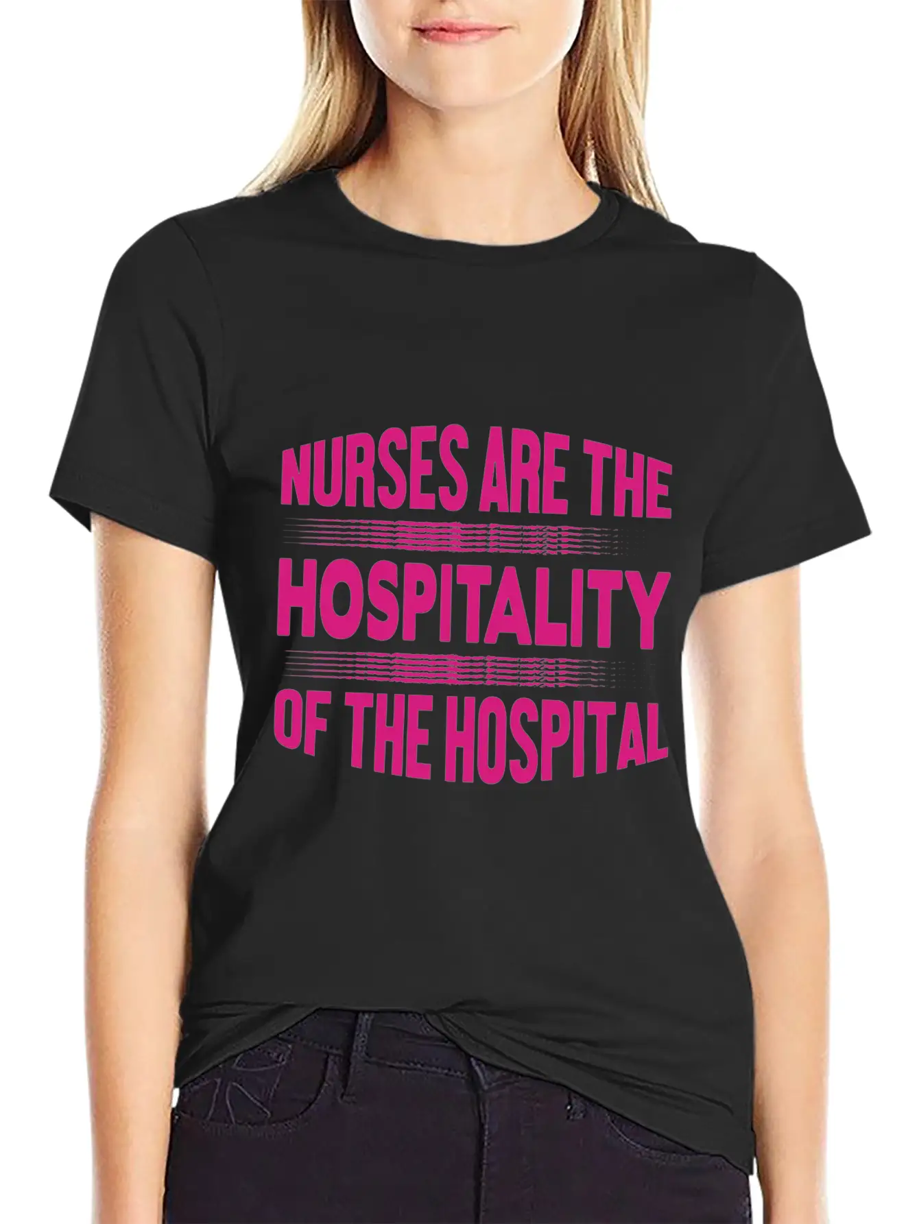 Nurse - Nurses Are The Hospitality Unisex Casual T-Shirt – Clean Design For Daily Comfort