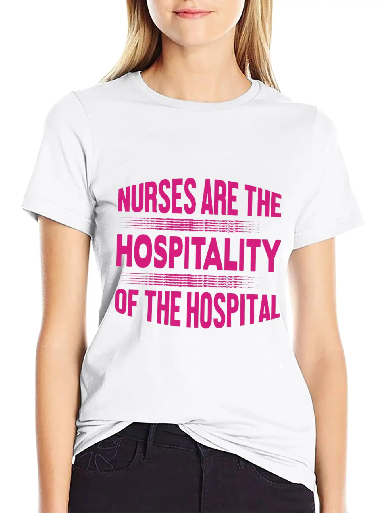 Nurse - Nurses Are The Hospitality Unisex Casual T-Shirt – Clean Design For Daily Comfort