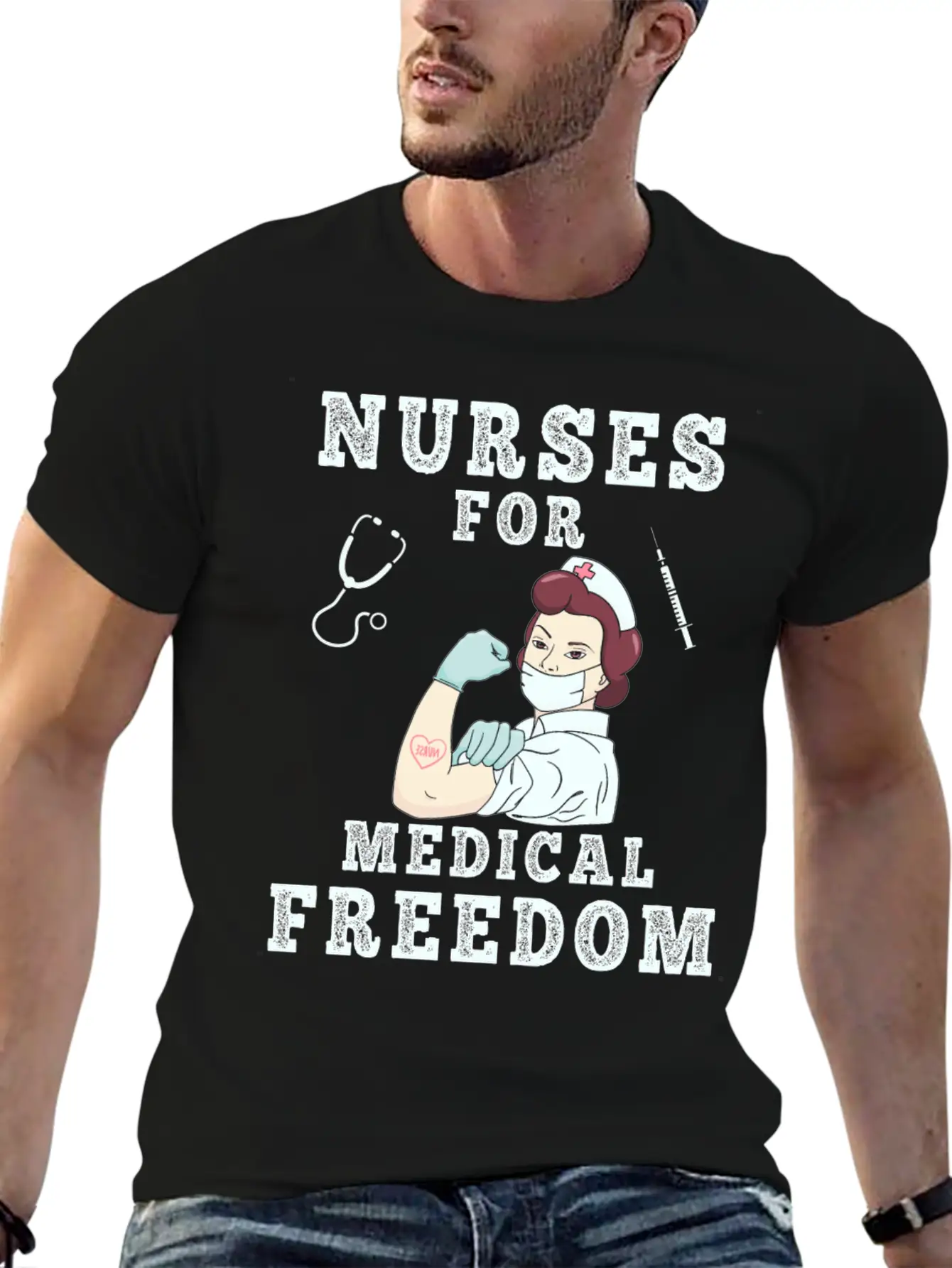 Nurse Nursing Cool Hospital Gift Humor Basic Graphic T-Shirt – Daily Comfort In Soft Cotton