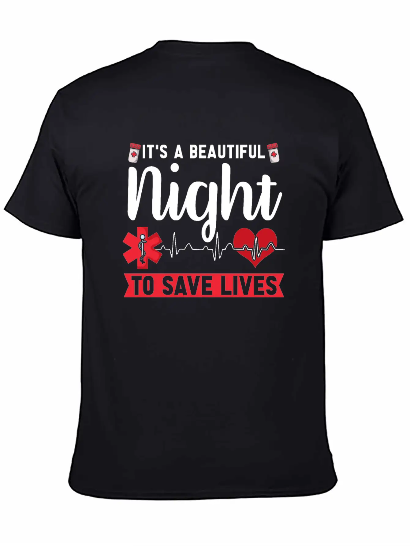 Nurse Nursing Heart Timeless Short Sleeve Tee – Comfy And Minimalist Design