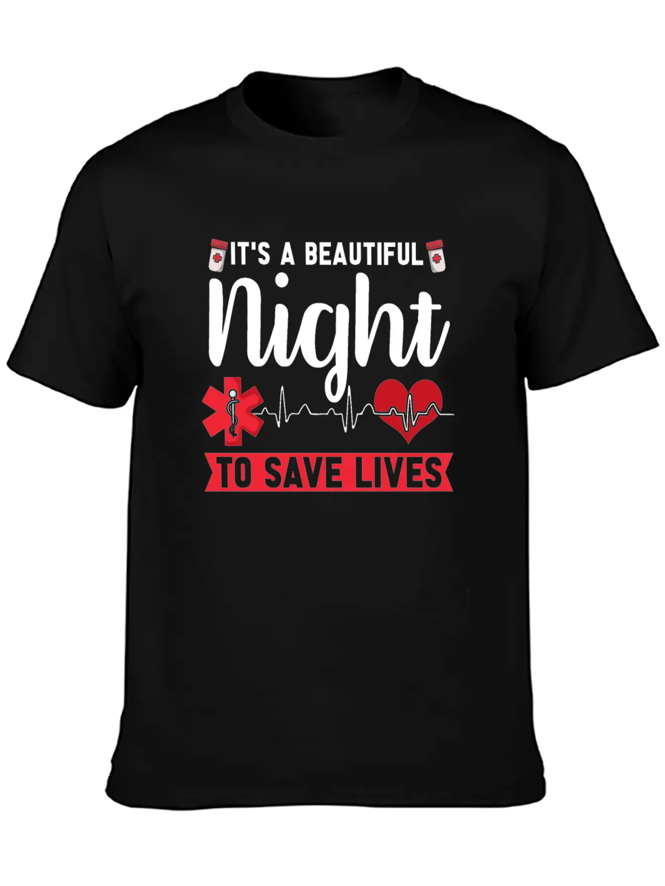 Nurse Nursing Heart Timeless Short Sleeve Tee – Comfy And Minimalist Design