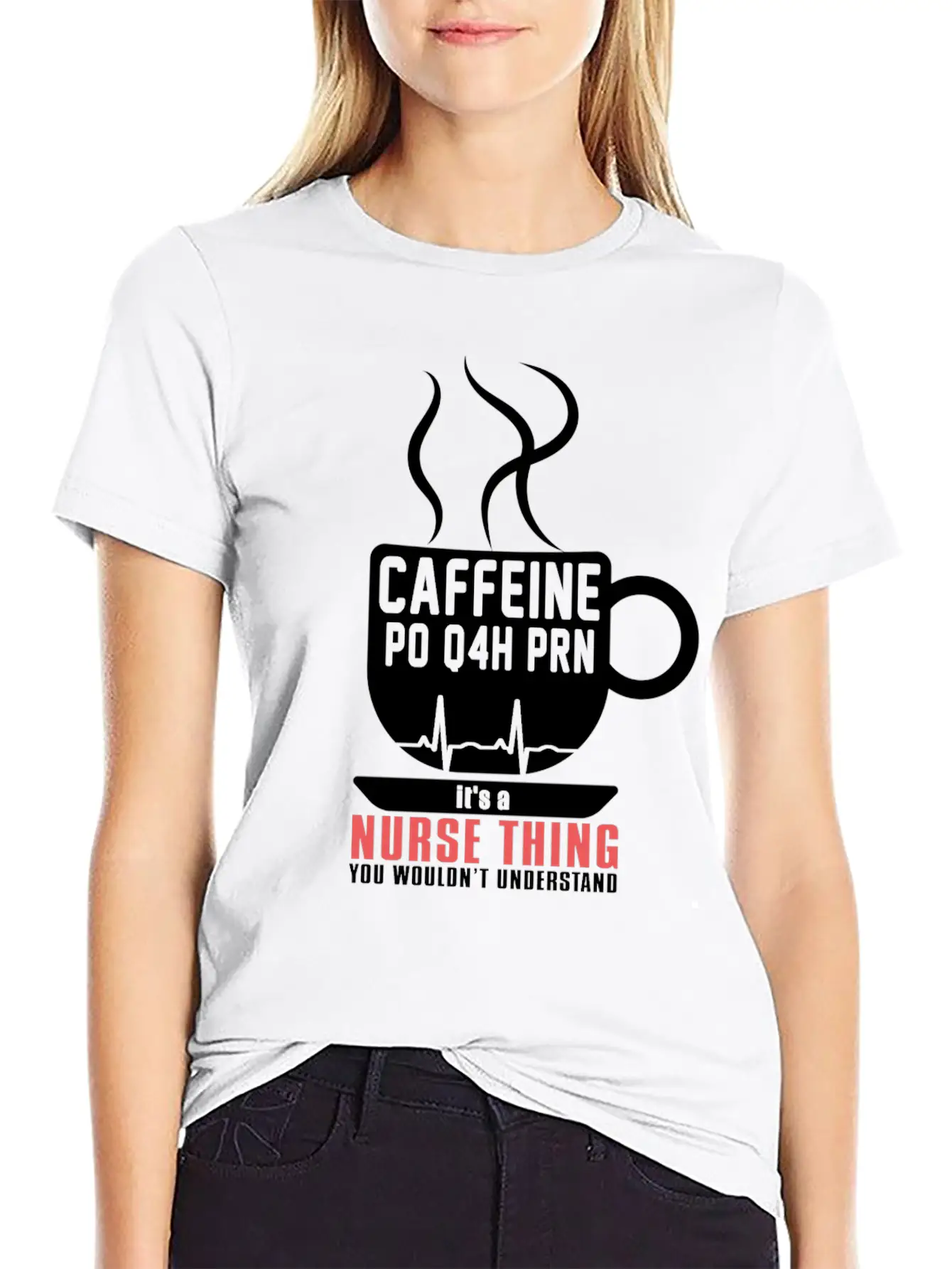 Nurse Nursing Medical Nurse Lover Hospital Gift Stylish Everyday T-Shirt – Unisex Basic Cotton Tee
