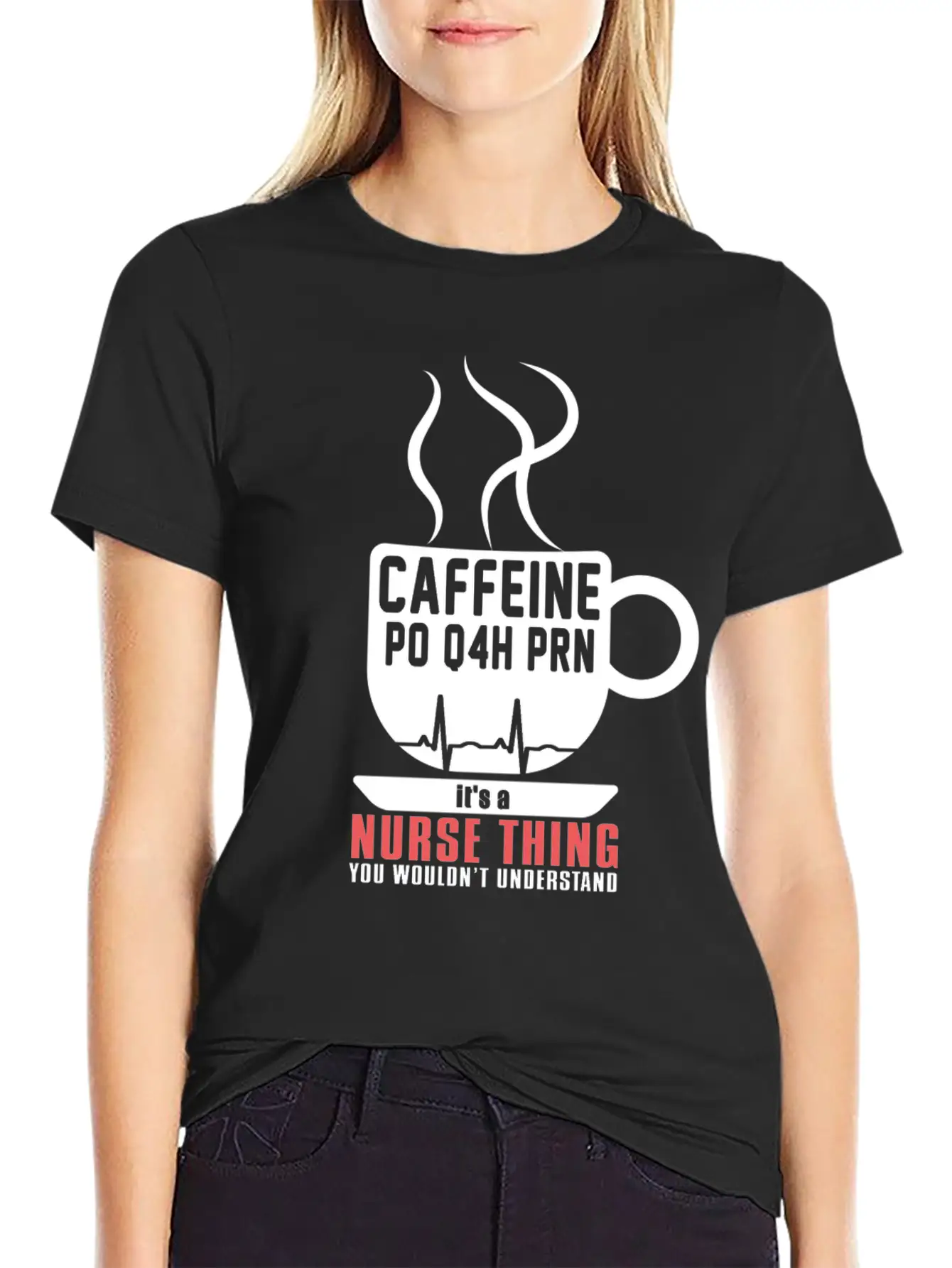 Nurse Nursing Medical Nurse Lover Hospital Gift Stylish Everyday T-Shirt – Unisex Basic Cotton Tee