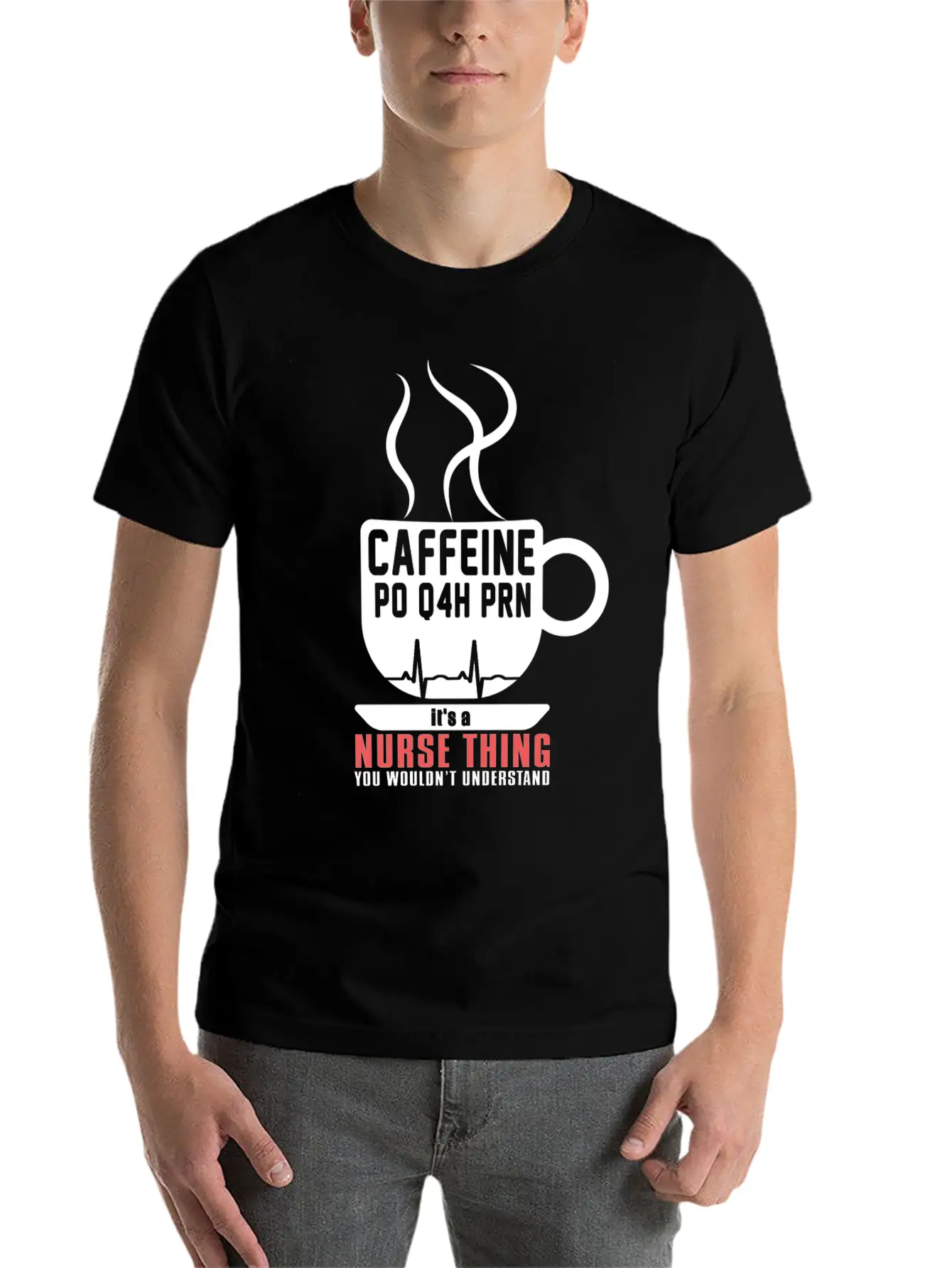 Nurse Nursing Medical Nurse Lover Hospital Gift Stylish Everyday T-Shirt – Unisex Basic Cotton Tee