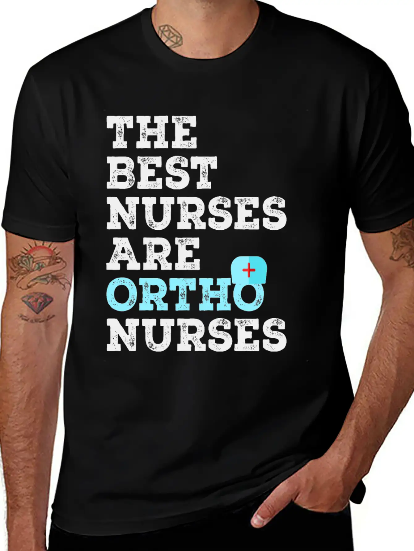 Nurse Nursing Medical Nurse Lover Hospital Gift Unisex Short Sleeve Soft Cotton T-Shirt – Casual Everyday Wear