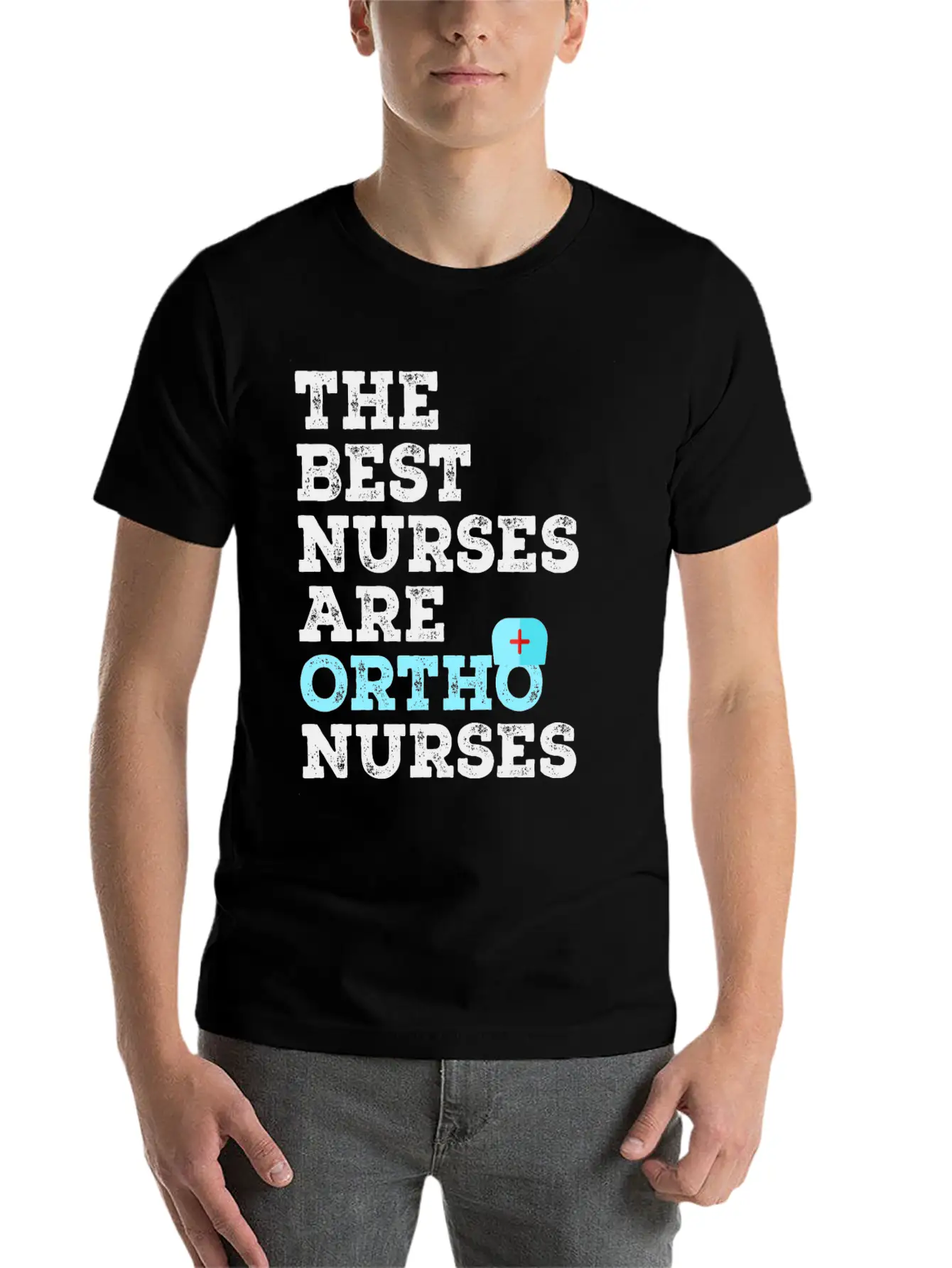 Nurse Nursing Medical Nurse Lover Hospital Gift Unisex Short Sleeve Soft Cotton T-Shirt – Casual Everyday Wear
