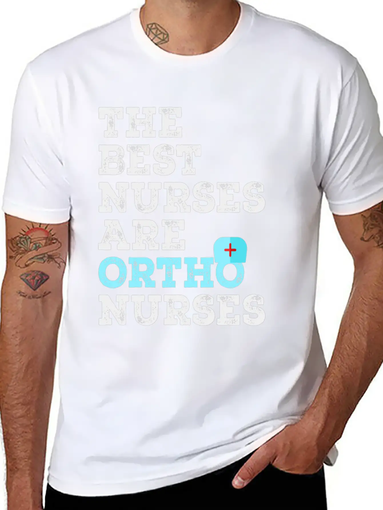 Nurse Nursing Medical Nurse Lover Hospital Gift Unisex Short Sleeve Soft Cotton T-Shirt – Casual Everyday Wear