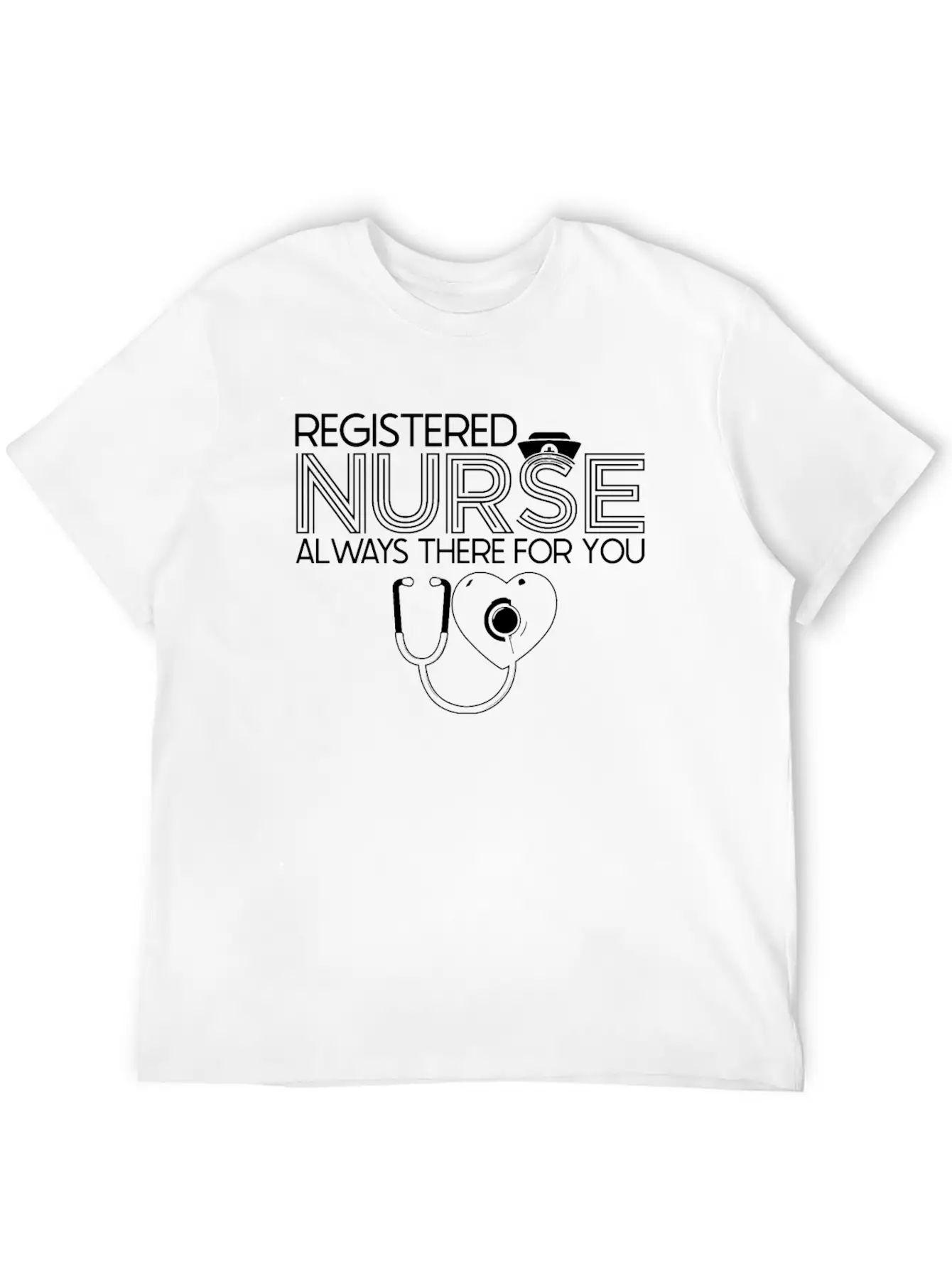 Nurse Nursing Registered Nurse Unisex Short Sleeve Soft Cotton T-Shirt – Casual Everyday Wear