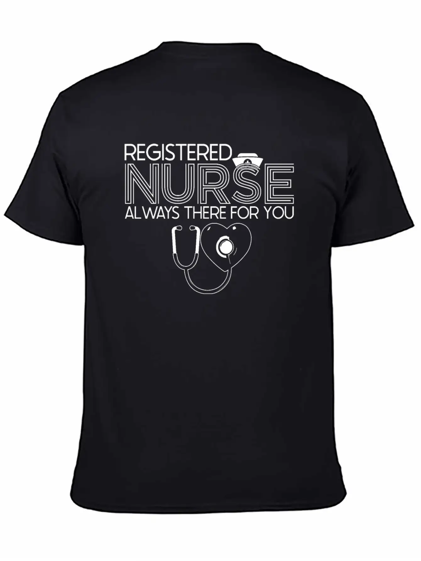 Nurse Nursing Registered Nurse Unisex Short Sleeve Soft Cotton T-Shirt – Casual Everyday Wear