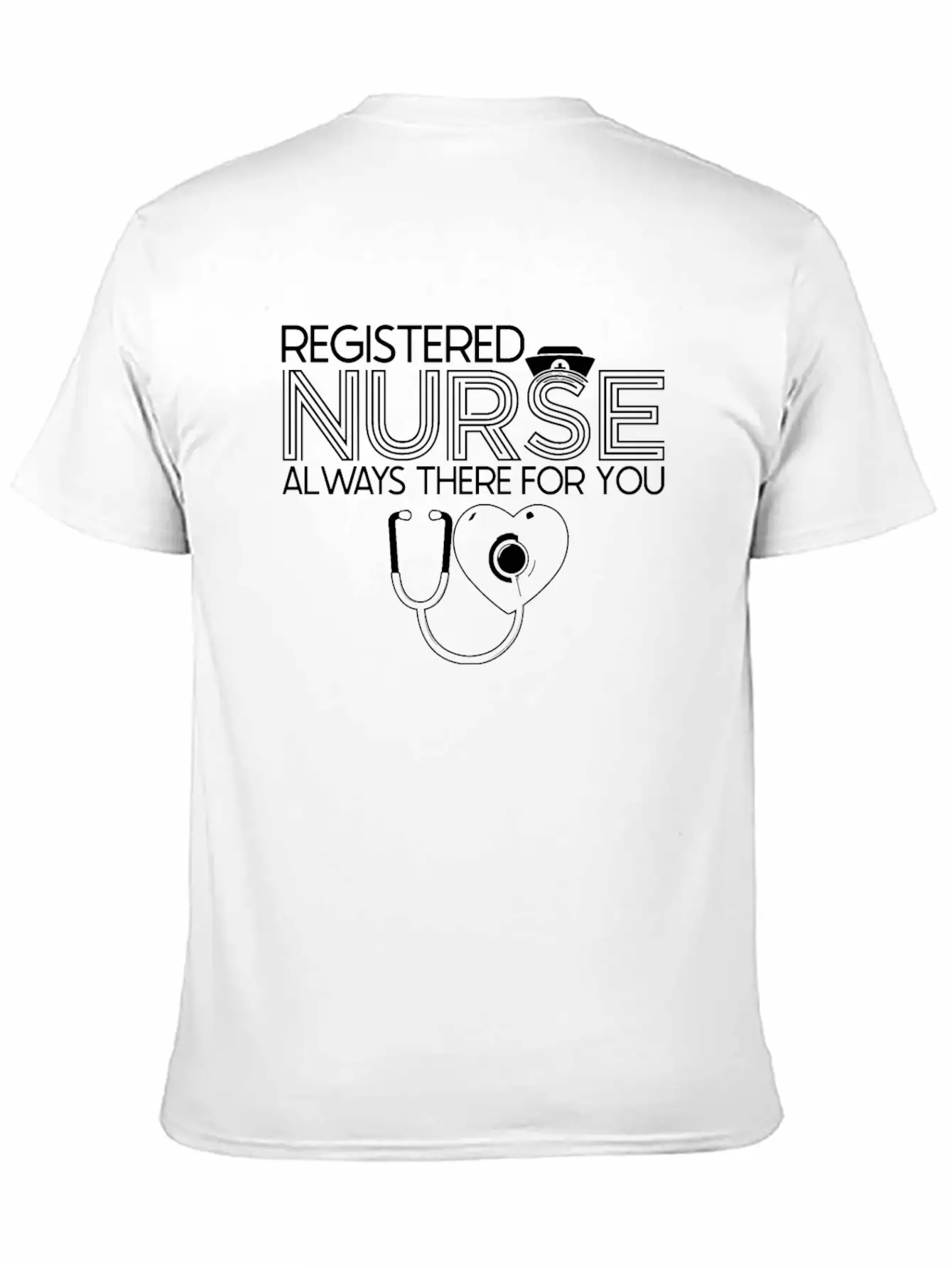 Nurse Nursing Registered Nurse Unisex Short Sleeve Soft Cotton T-Shirt – Casual Everyday Wear