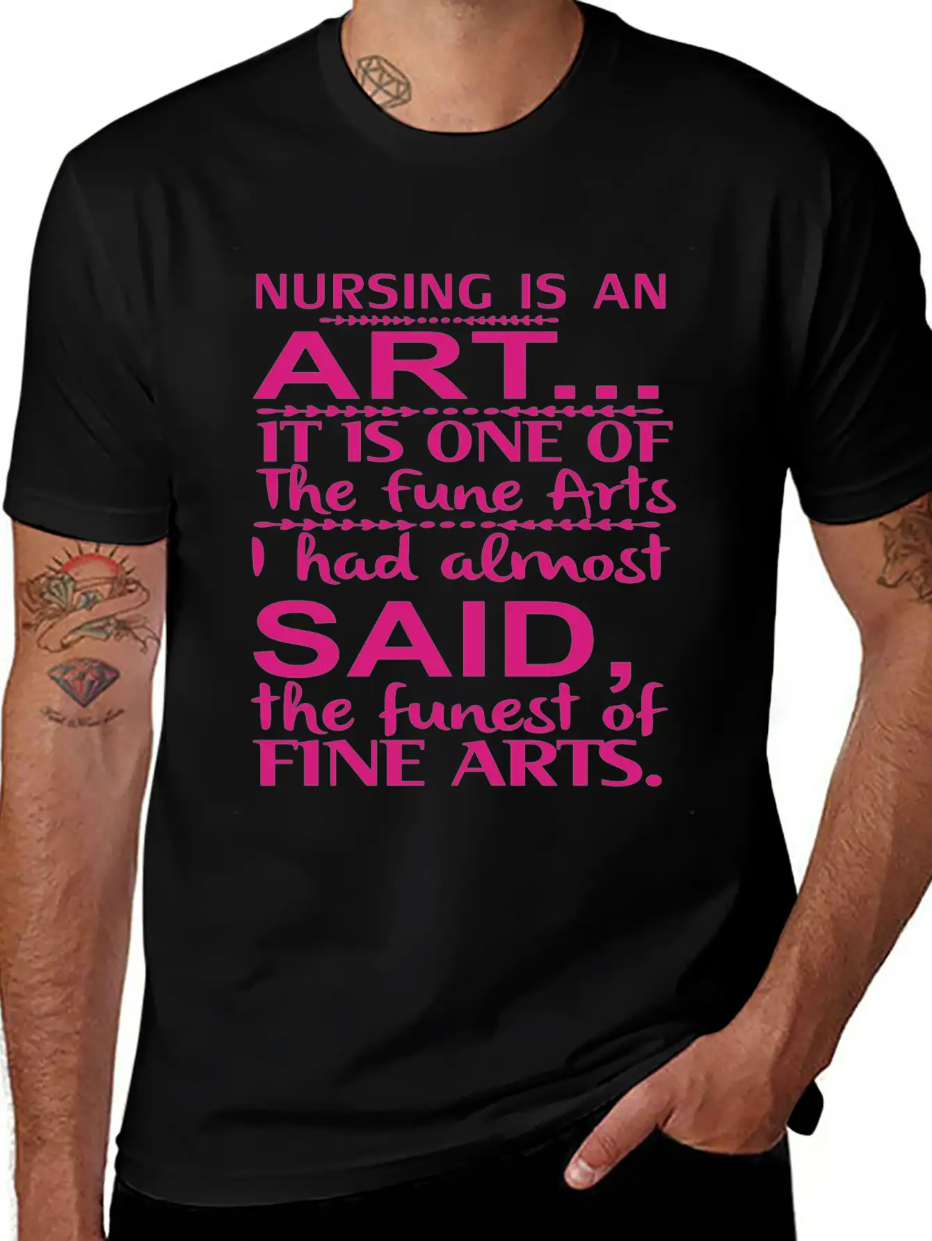 Nurse Quote Medical Assistant Nurse Life Stylish Everyday T-Shirt – Unisex Basic Cotton Tee