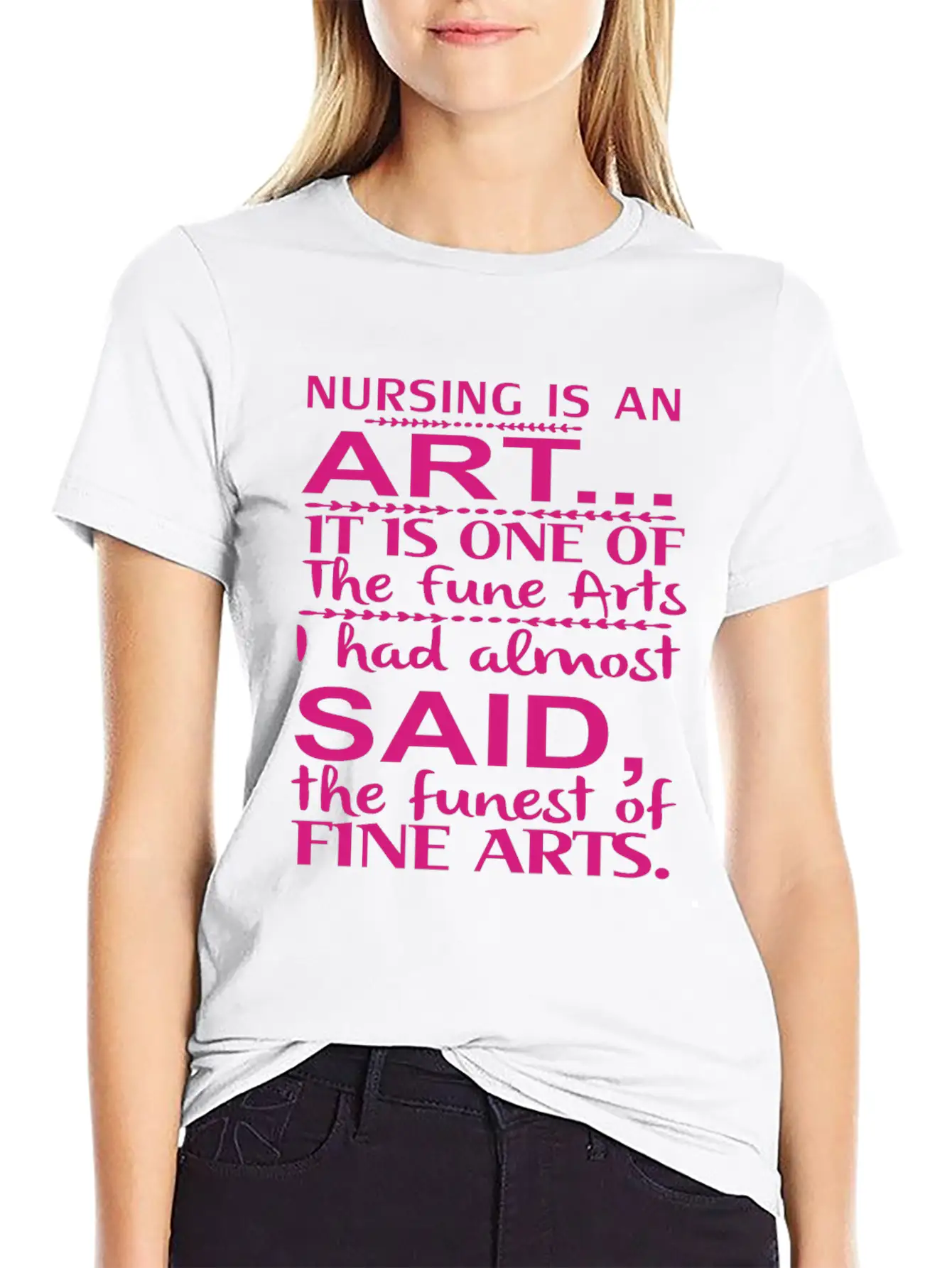 Nurse Quote Medical Assistant Nurse Life Stylish Everyday T-Shirt – Unisex Basic Cotton Tee