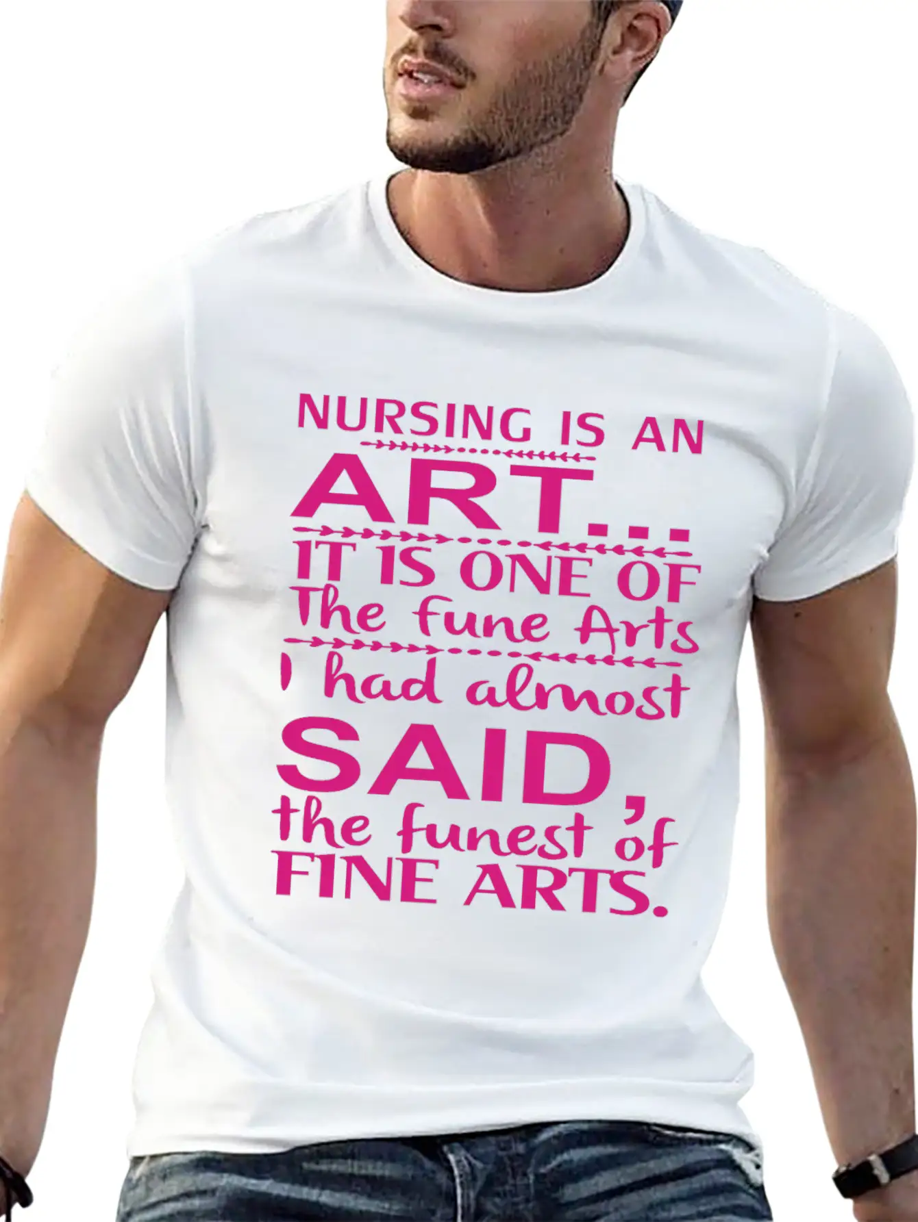 Nurse Quote Medical Assistant Nurse Life Stylish Everyday T-Shirt – Unisex Basic Cotton Tee