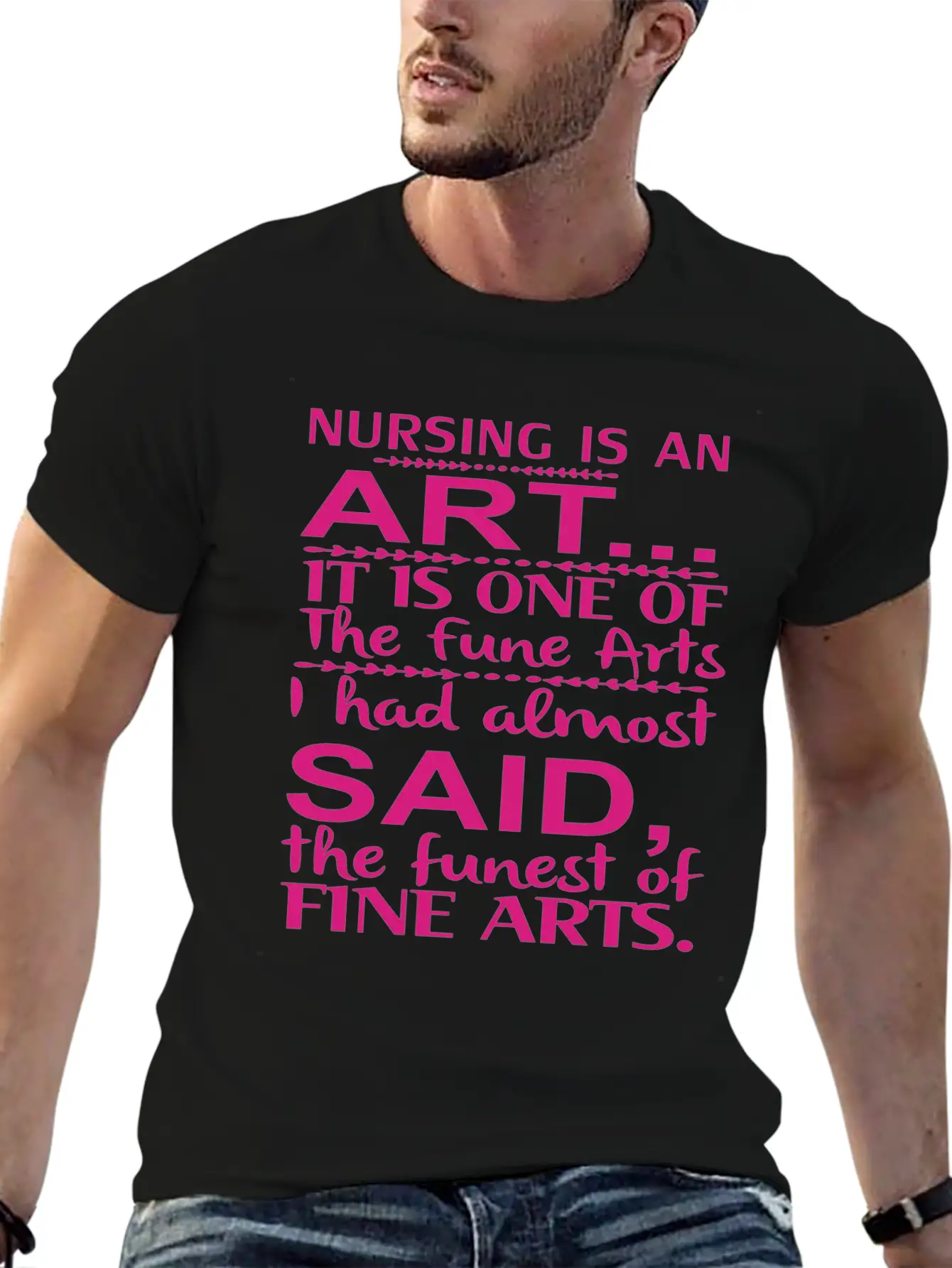Nurse Quote Medical Assistant Nurse Life Stylish Everyday T-Shirt – Unisex Basic Cotton Tee