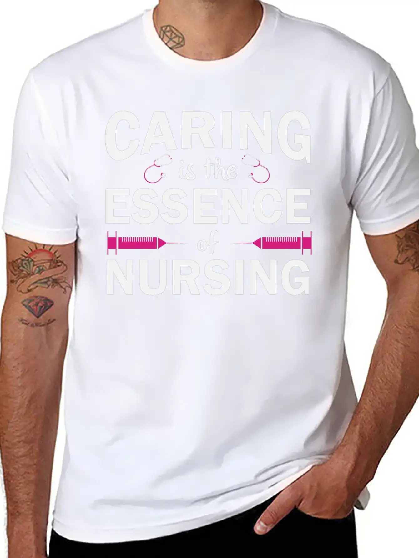 Nurse Quote Medical Assistant Nurse Life Unisex Short Sleeve Soft Cotton T-Shirt – Casual Everyday Wear