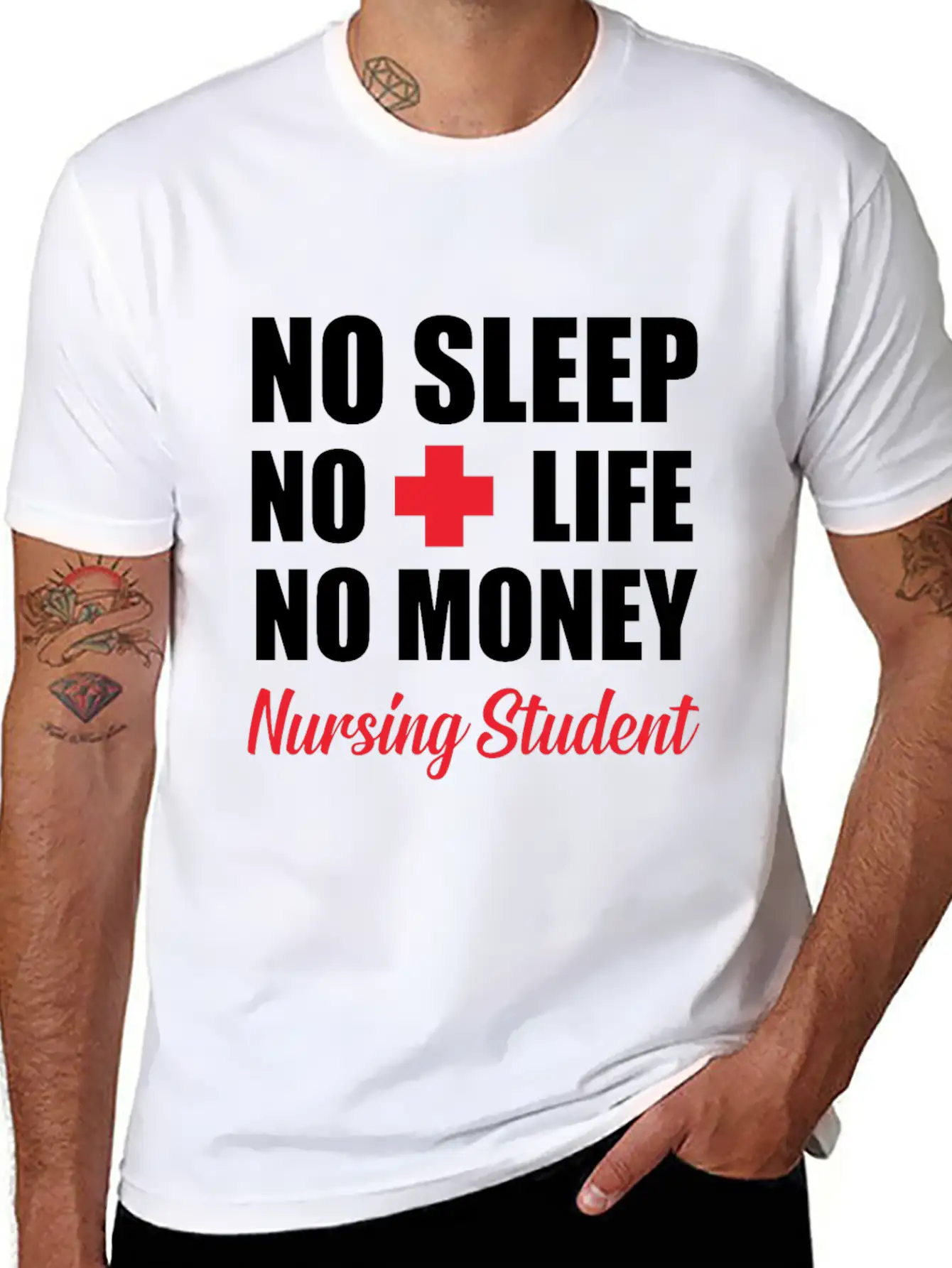 Nurse Shirt, Gift For Nursing, Nurse Shirts, Nurse Basic Graphic T-Shirt – Daily Comfort In Soft Cotton