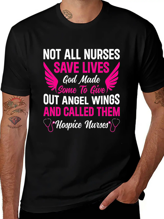 Nursing Nurse Hospice Nurses Unisex Casual T-Shirt – Clean Design For Daily Comfort