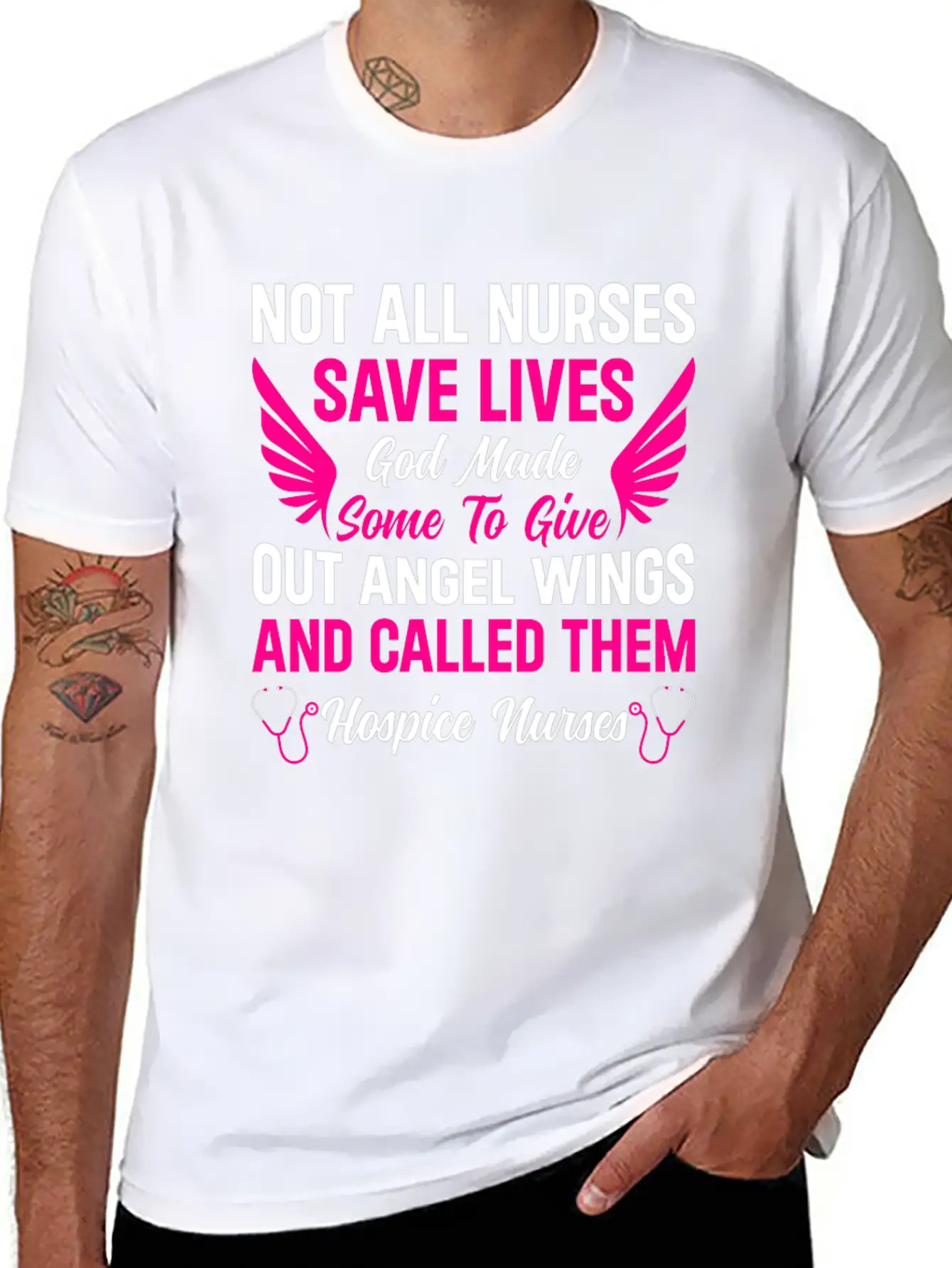 Nursing Nurse Hospice Nurses Unisex Casual T-Shirt – Clean Design For Daily Comfort
