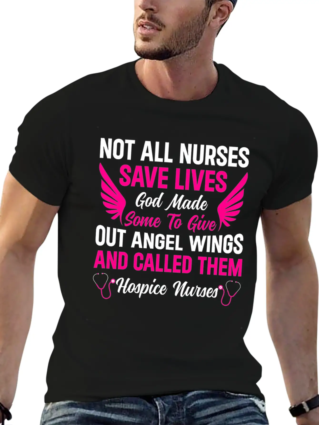 Nursing Nurse Hospice Nurses Unisex Casual T-Shirt – Clean Design For Daily Comfort